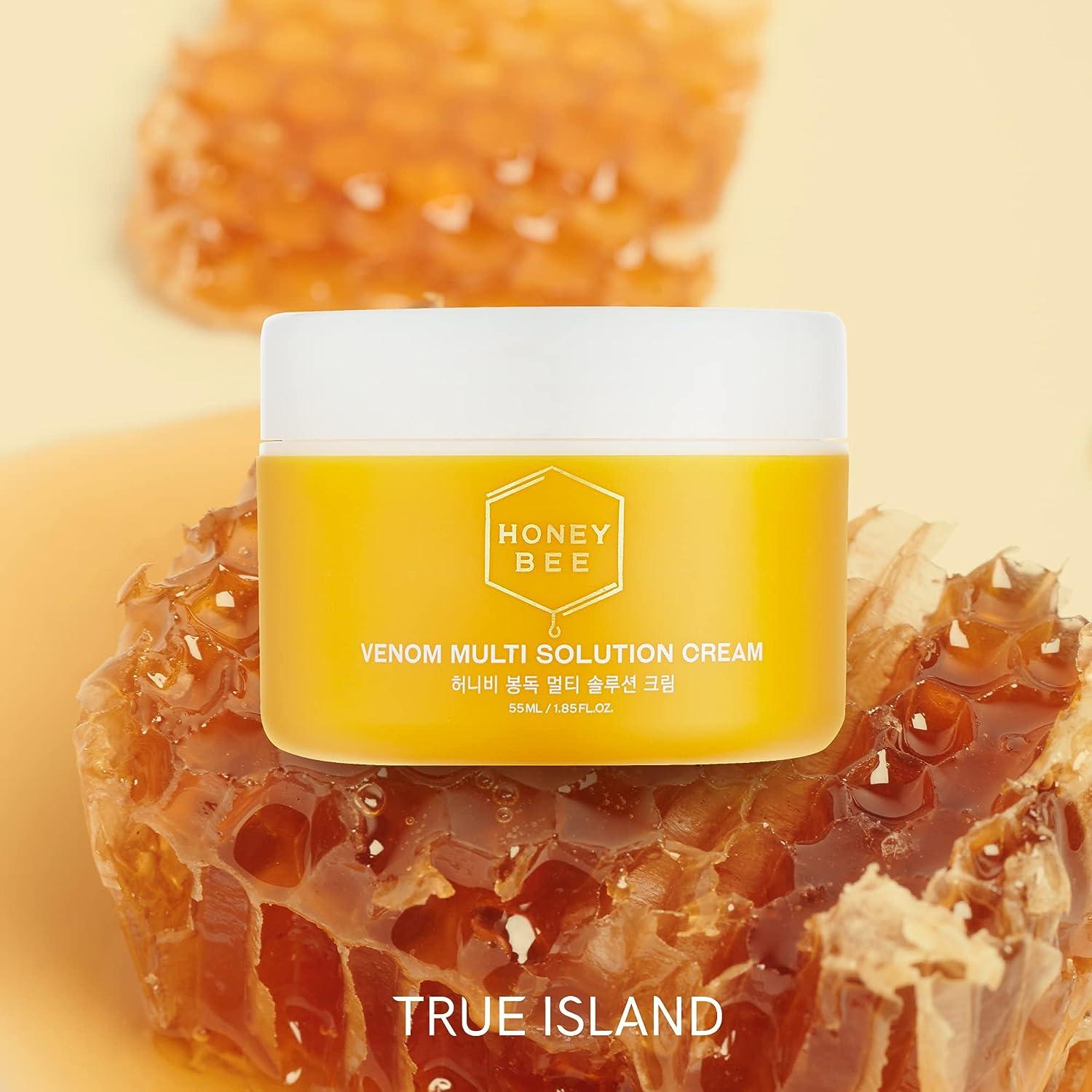 TRUE ISLAND Honey Bee Venom Multi Solution Cream | All-In-One Face ...