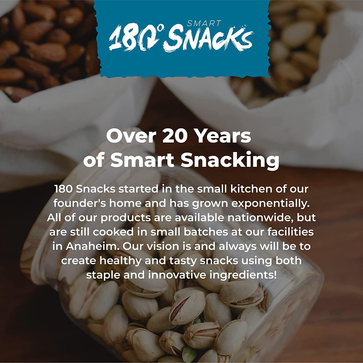 180 Snacks Salted Caramel Almond Cashew with Himalayan Salt Healthy