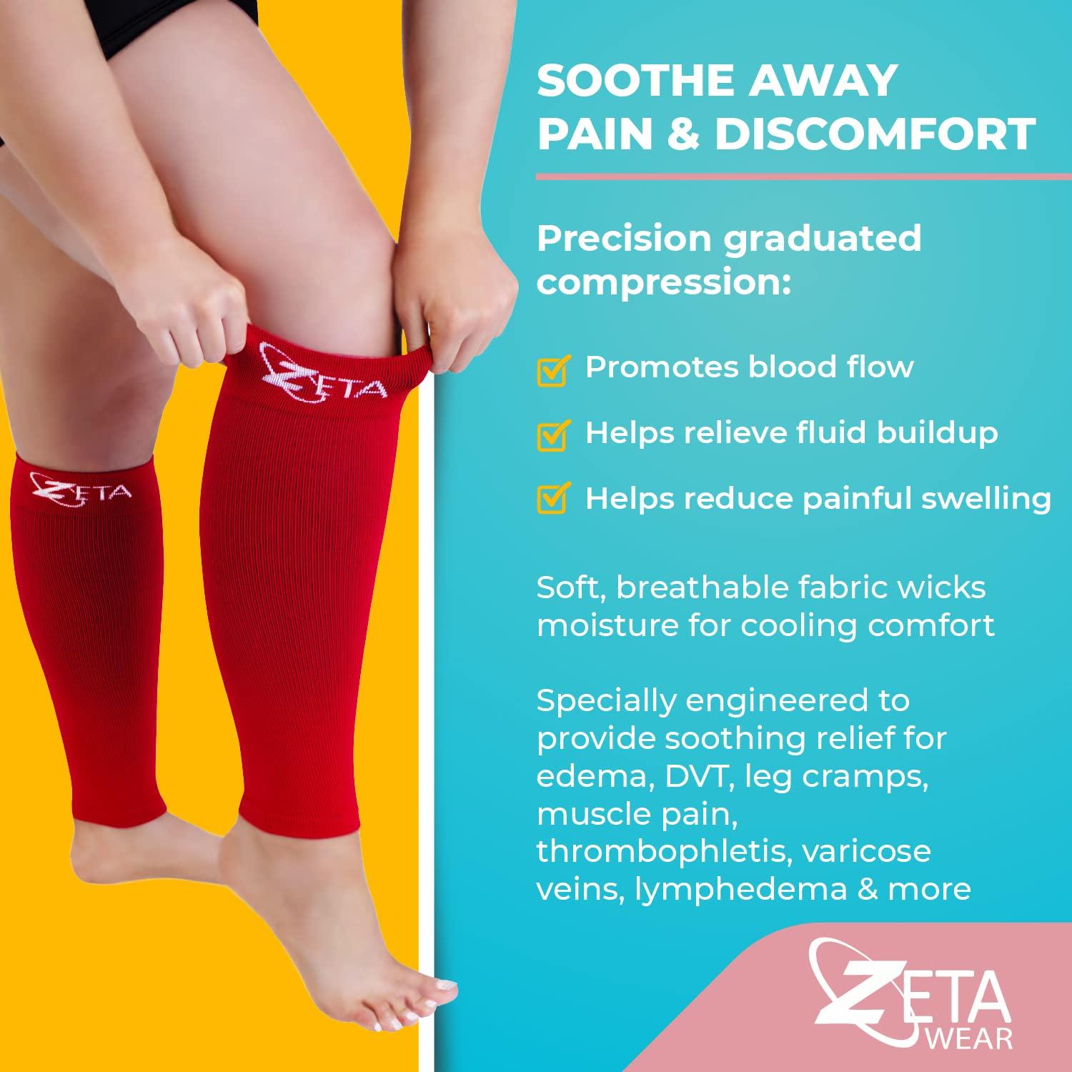 Compression Socks for Varicose Veins, Lymphedema, Leg Cramps, and