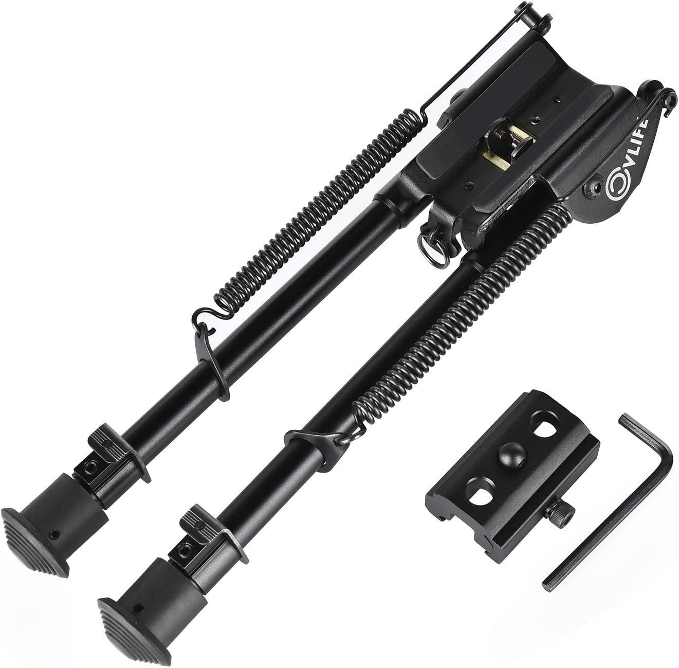 CVLIFE Picatinny Bipod, 913 Inches Rifle Bipod, Bipod for Rifle with