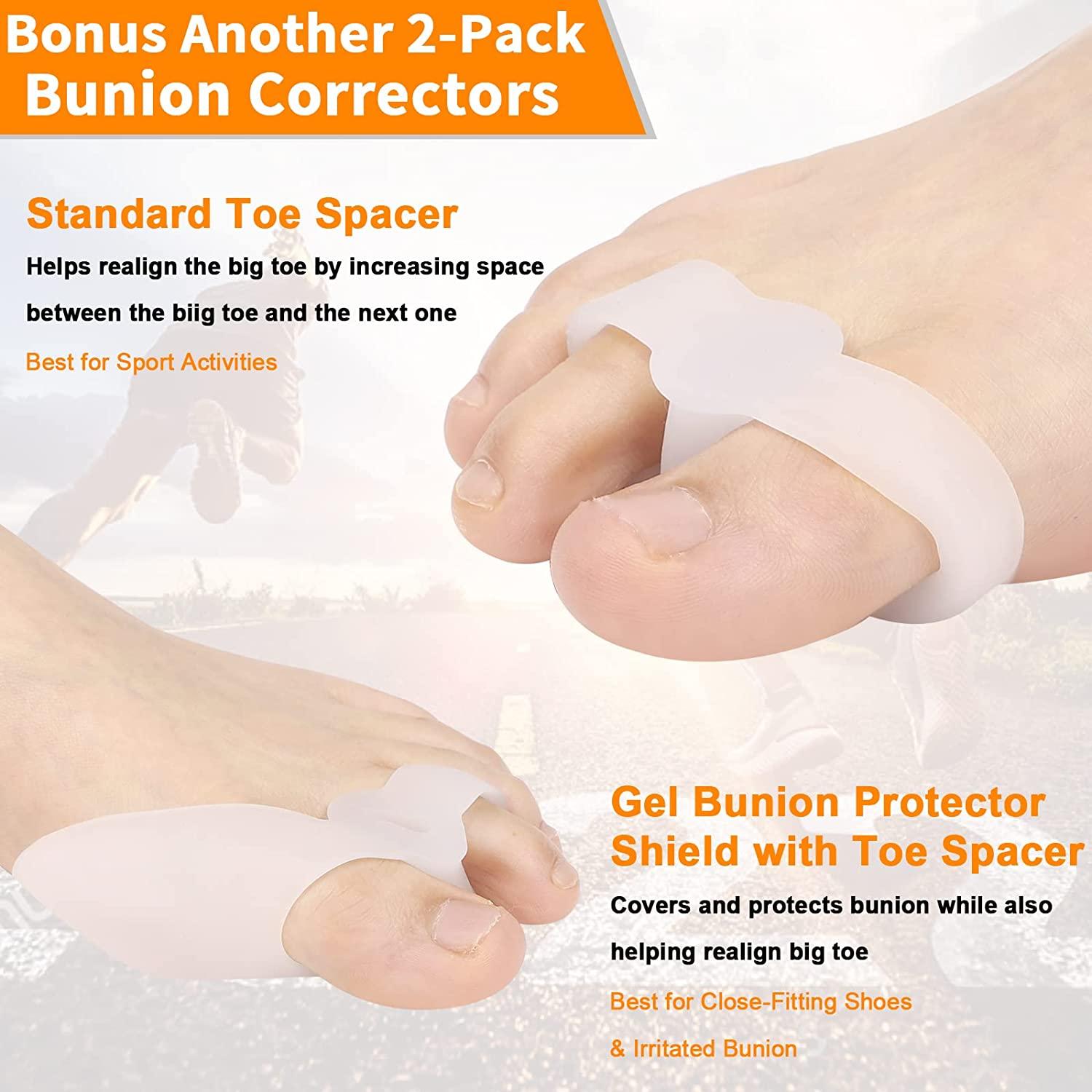 Bunion Corrector for Women & Men NonSurgical Bunion Splints with Toe