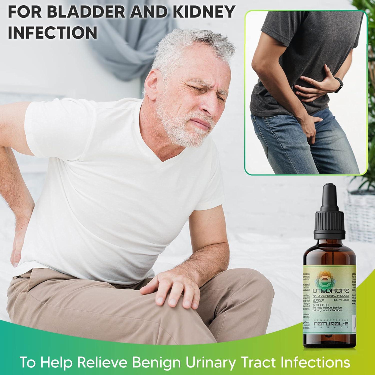 UTI EDrops All Natural Treatment for Urinary Tract Infection. Quickly Eliminates Burning