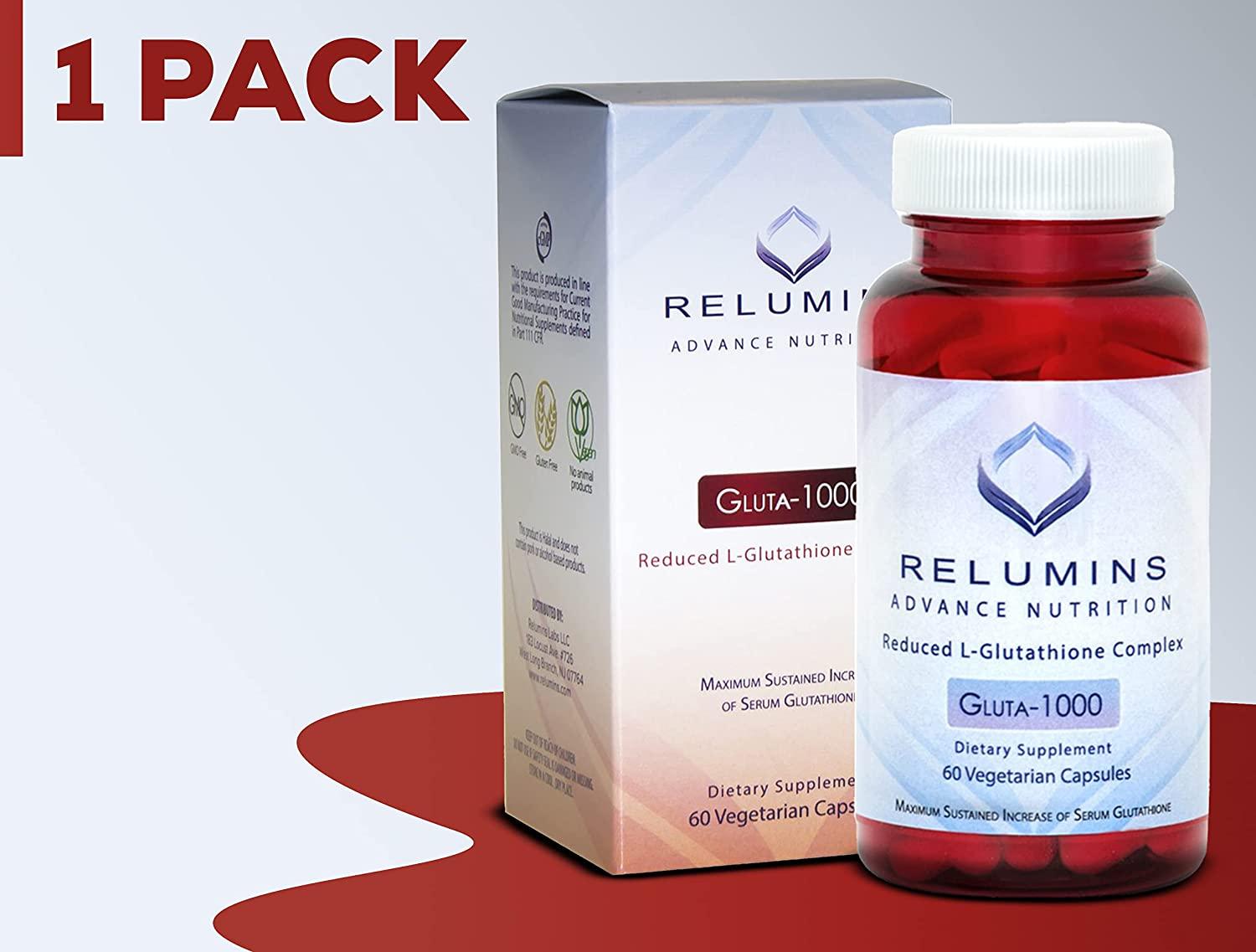 relumins glutathione capsule Benefits of Glutathione, Does It Affect Skin Whitening? main image 1