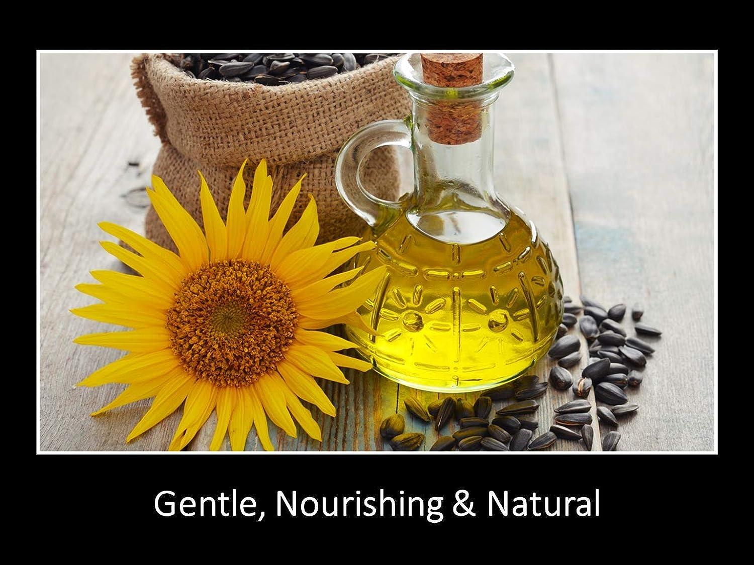 DAANA Organic Sunflower Oil for Skin Extra Virgin, Cold Pressed 12