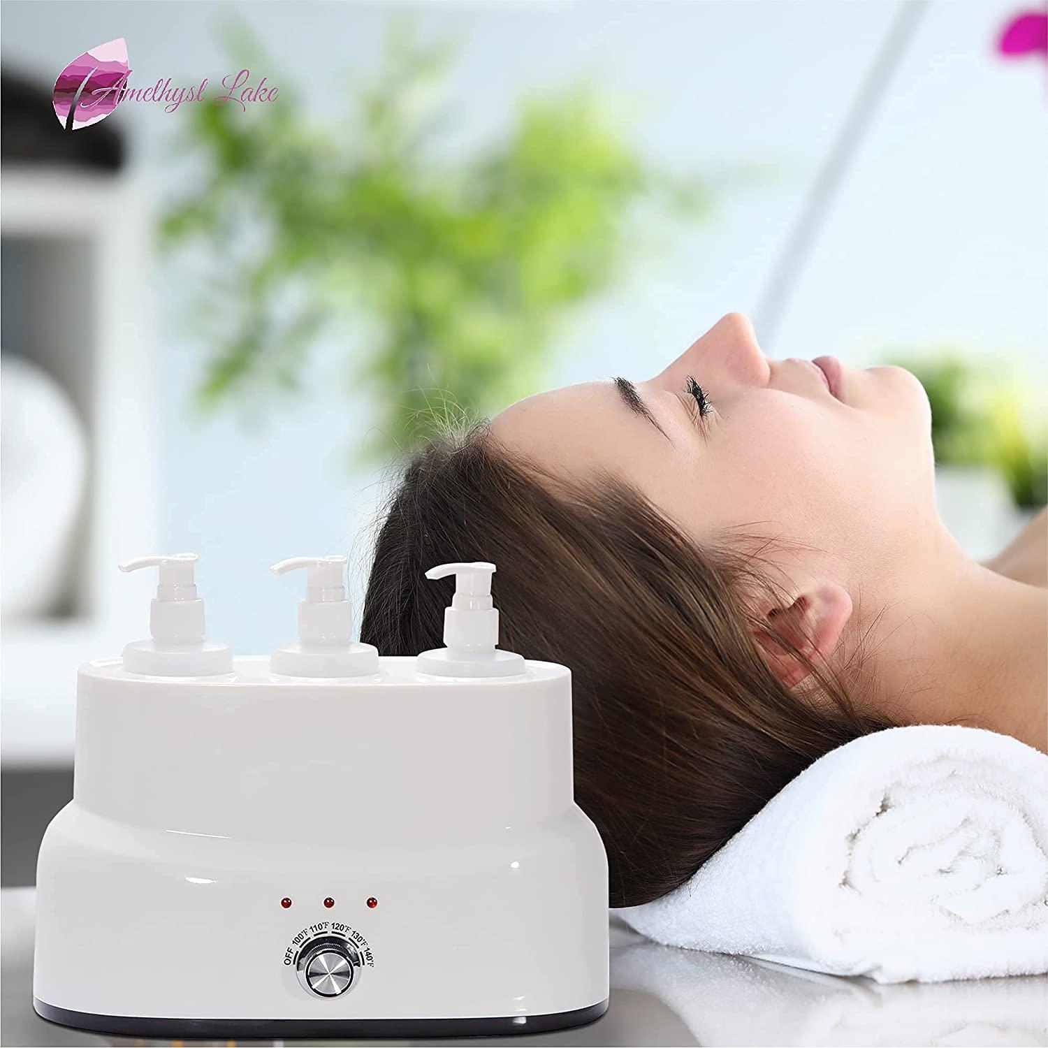 AMETHYST LAKE Massage Oil Warmer for Professional Salon Spa