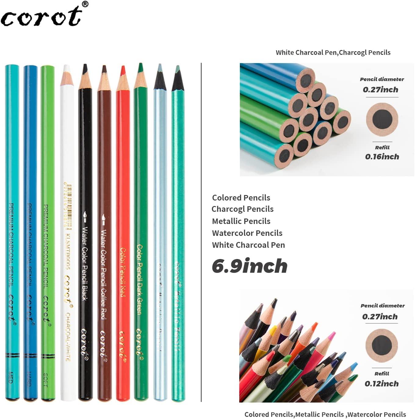 Drawing Pencils Kit Sketch Set Sketch Pencils Kit Drawing Pencils Kit  Professional Painting Sketch Colored Pencil Set Gifts Adult Painting Art
