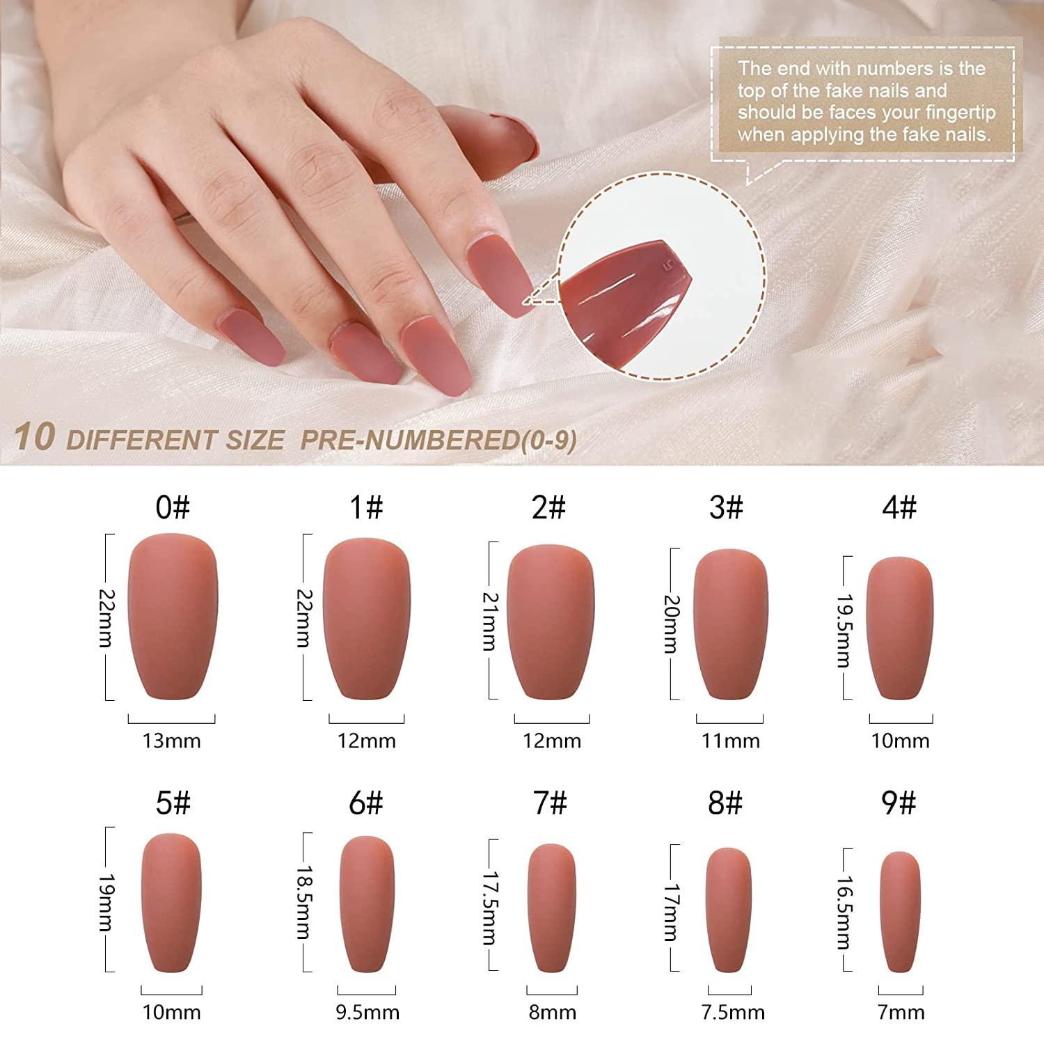 Pink Short Square Fake Nails Lightweight Durable False Nails For Women  Girls Nail Decor | Fruugo SA