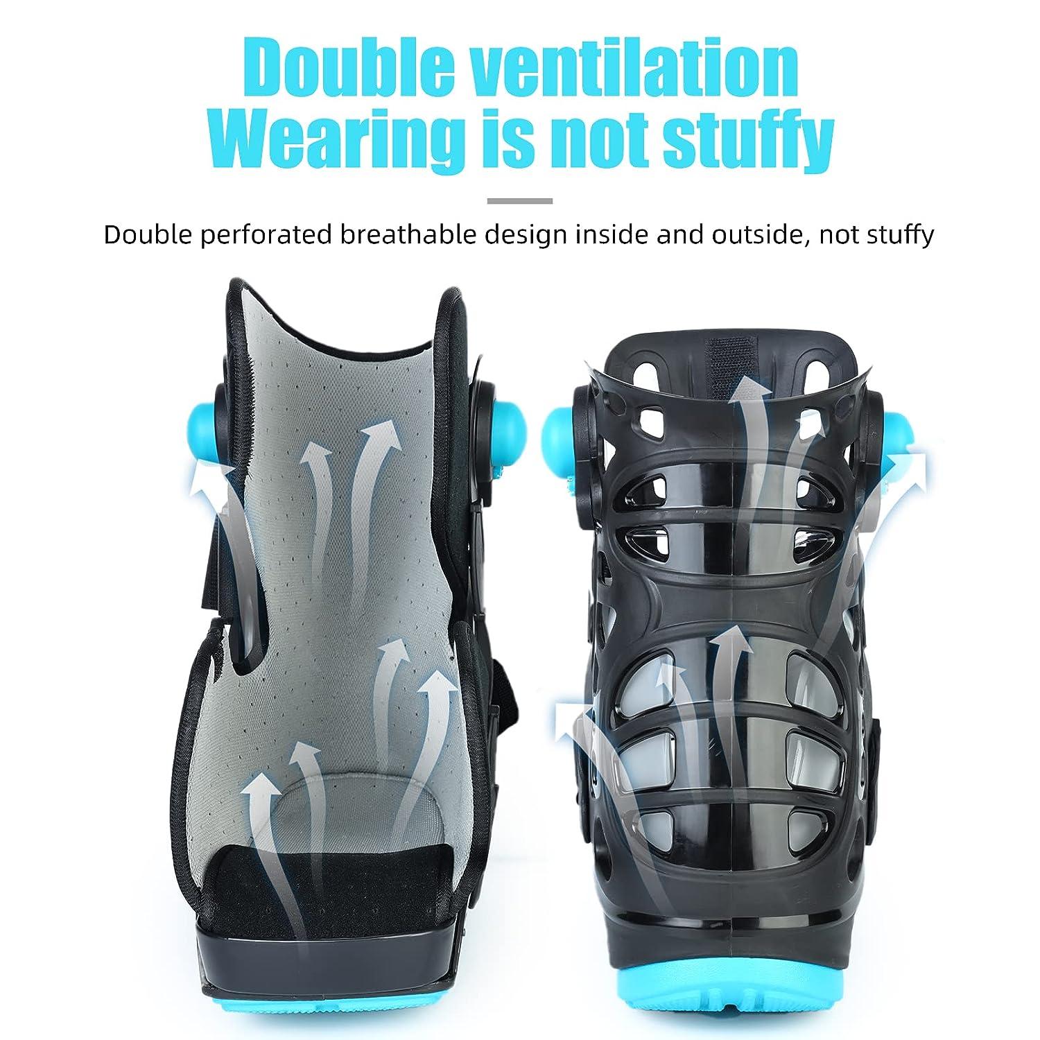 Inflatable Medium Air Cam Walker Boot for Foot Pain Recovery Short