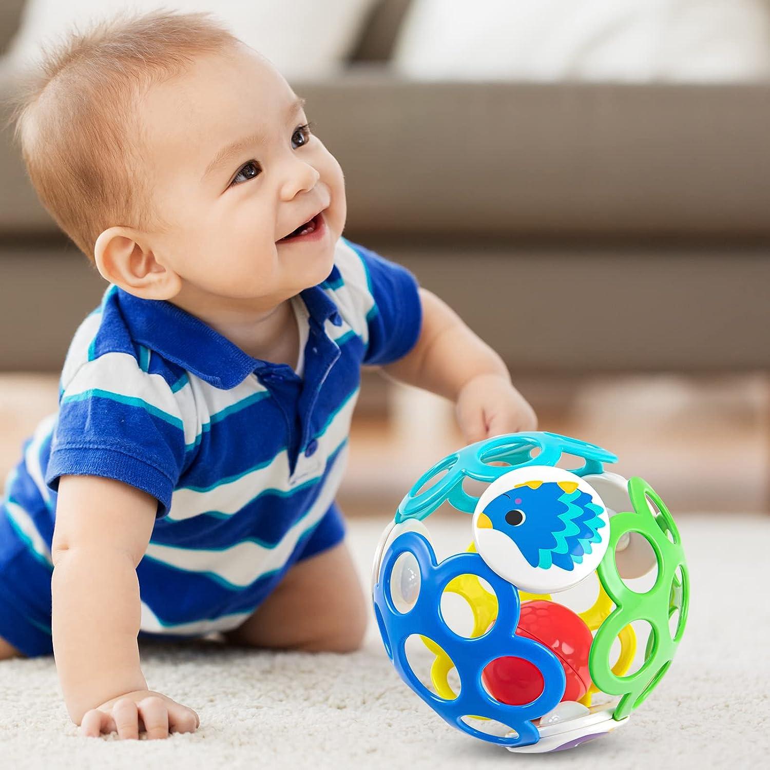 Auspint Baby Toy Ball for 6-12 Months Tummy Time Activity for