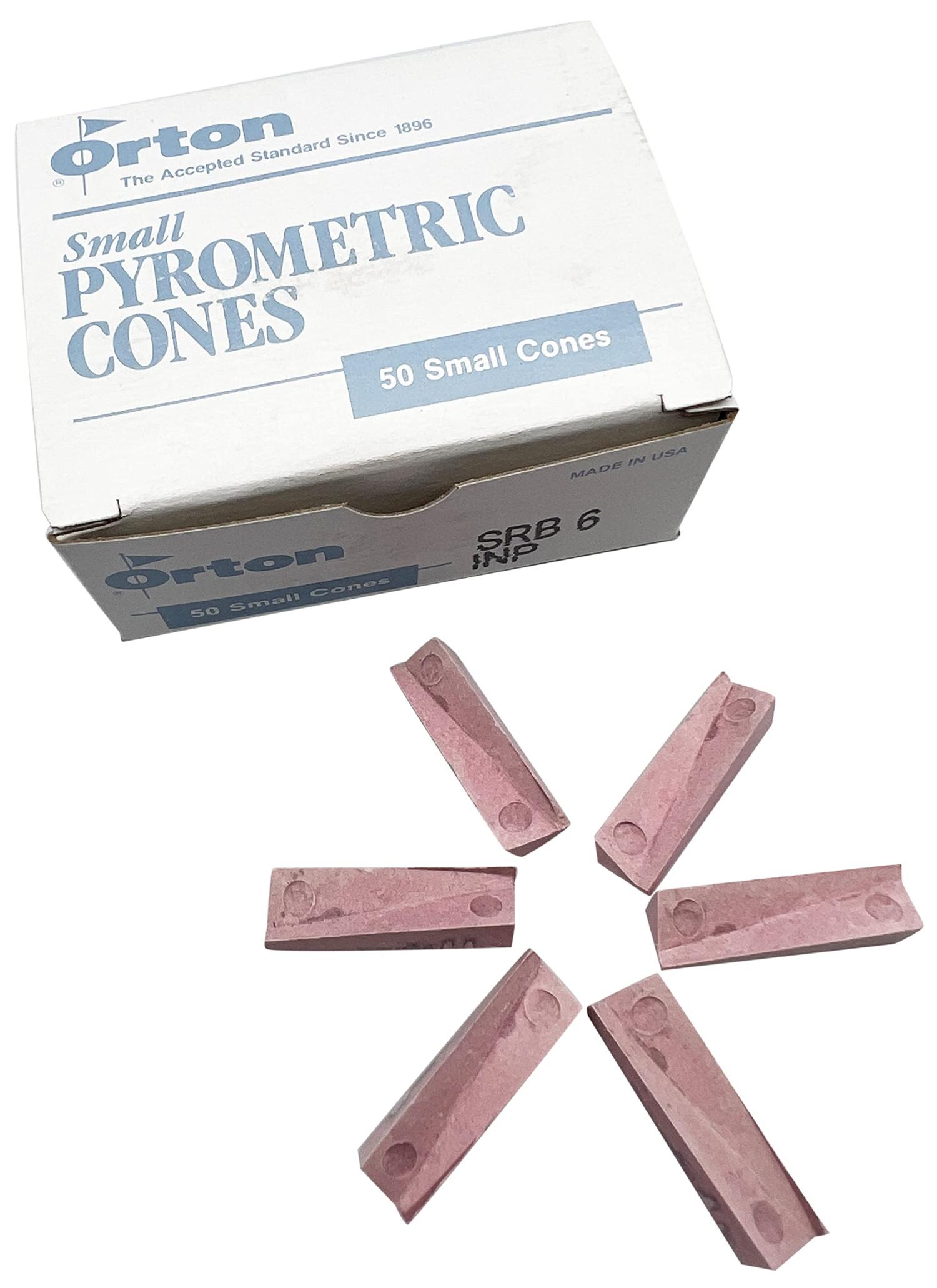 Pyrometric Cone 6 Ceramic Kiln Firing Monitor (1 Pkg/50)