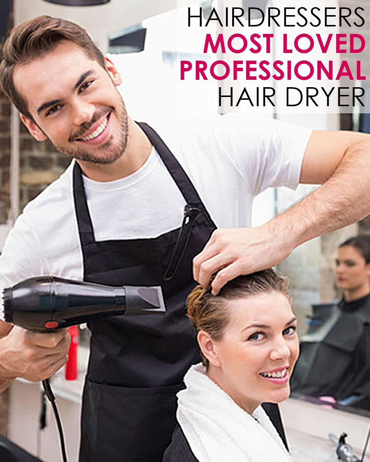 Powerful 2200w Ionic Hair Dryer, Fast Drying Professional Blow Dryer, JOHN Blast Turbo 6900