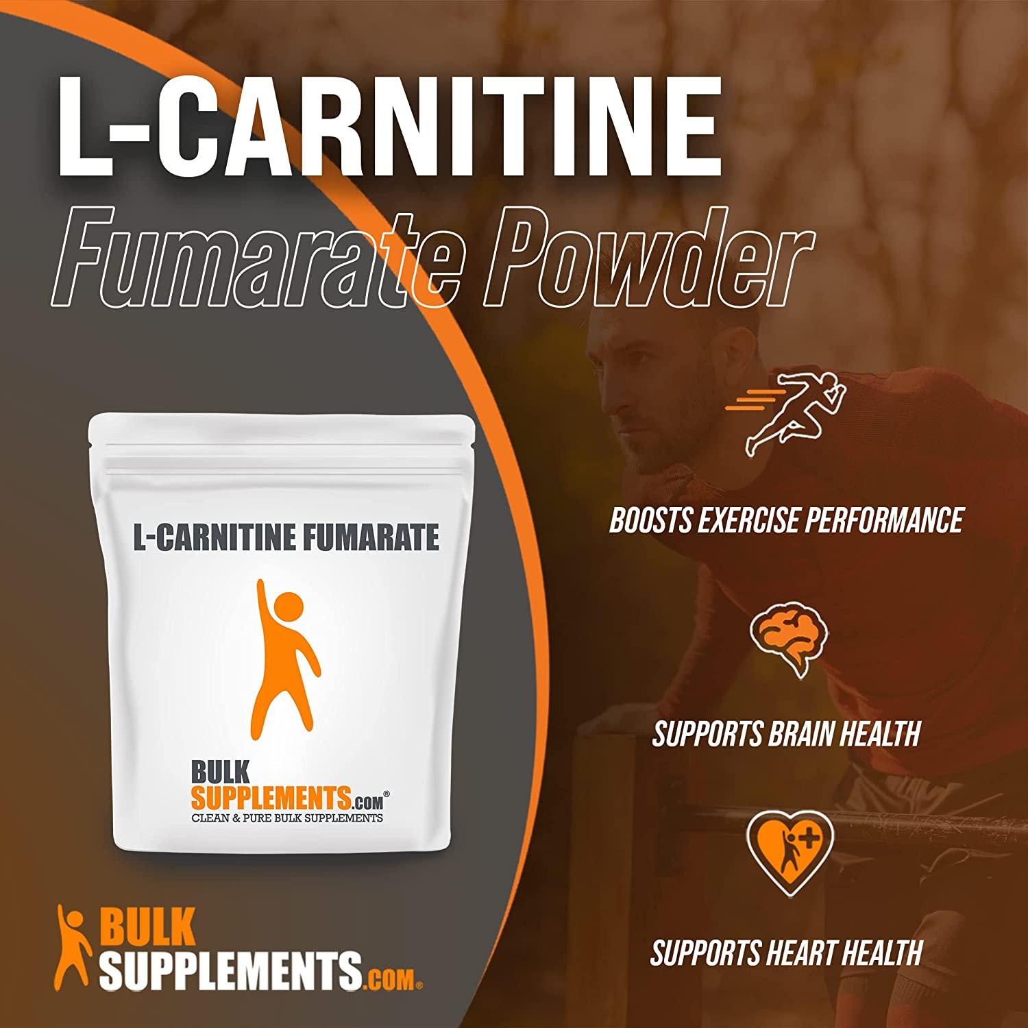 l-carnitine fumarate powder L-Carnitine Powder – Abundant Vitamins main image 0