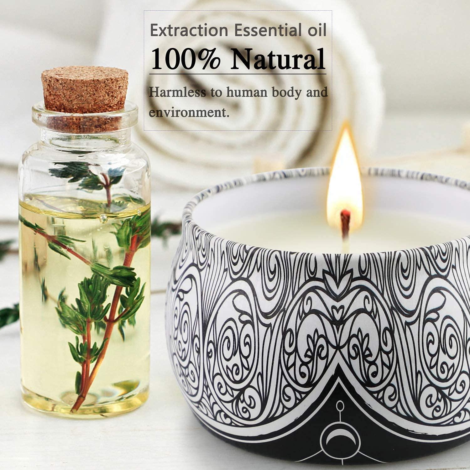 Scented Candles Gifts for Women, Aromatherapy Candles Gifts Set