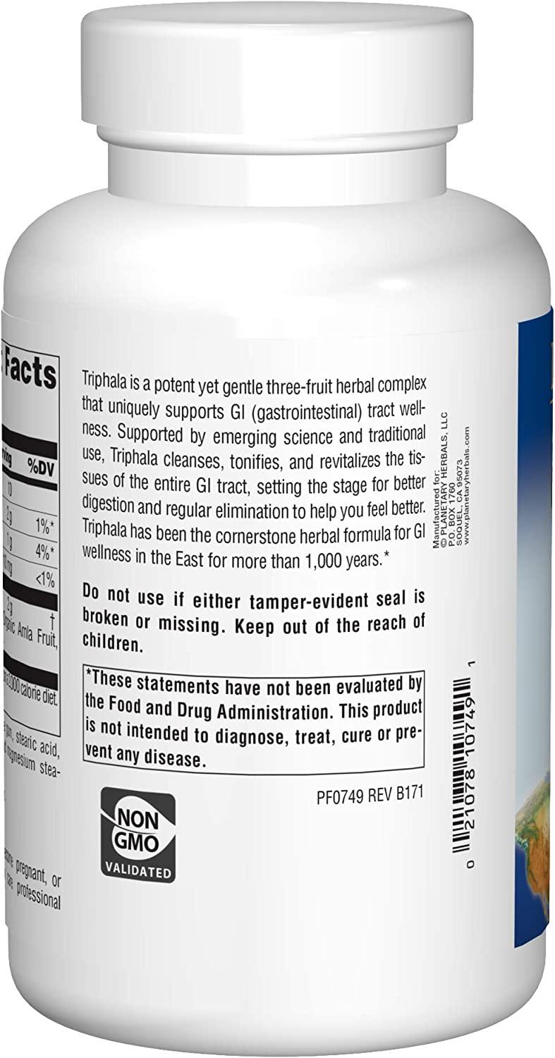 Herbals Triphala 1000mg 270 Tablets