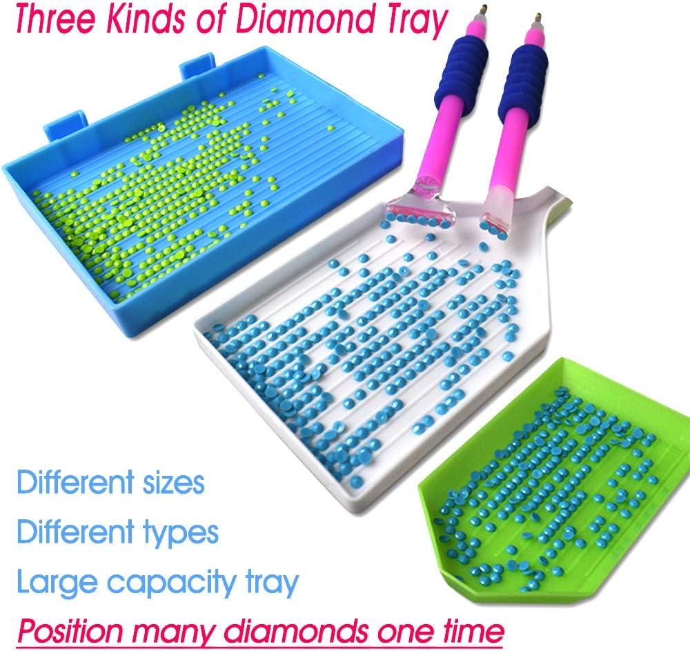 56ps- 5D Diamond Painting Accessories & Tools Kits for Kids or Adults to  Make Diamond Painting Art Multiple Colour