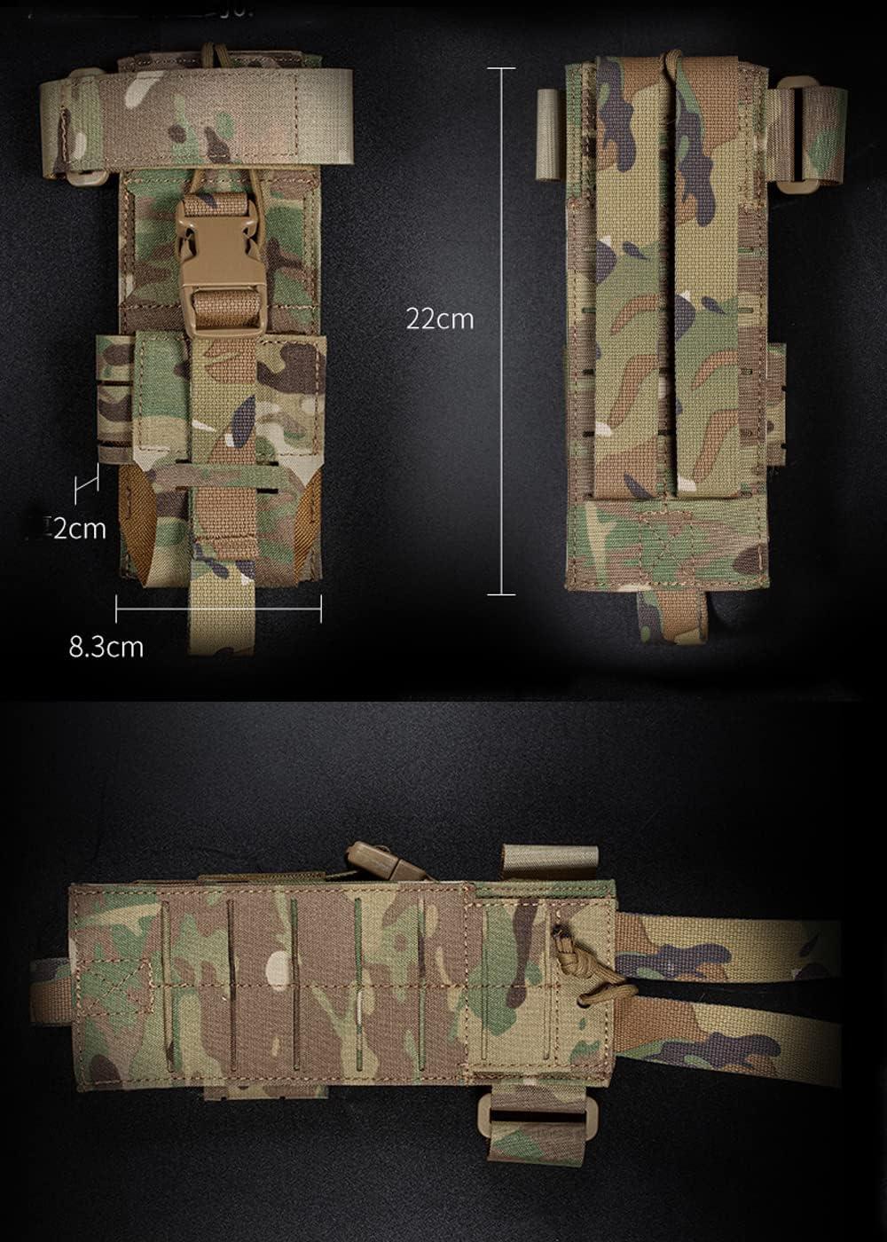 Taktische Molle Funkgerätetasche - PRC 152/148 Drop-Down Holster