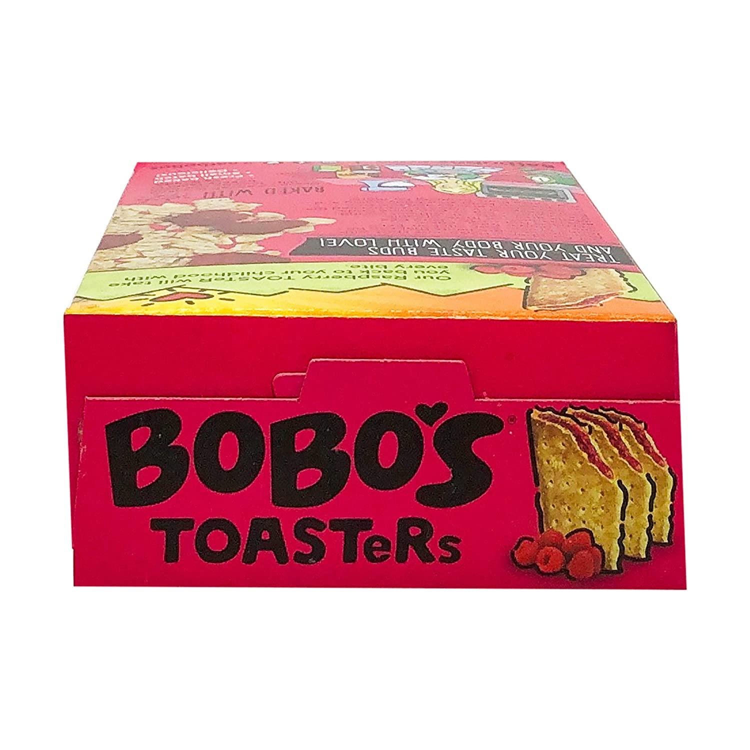 Bobo's Oat Bars Raspberry Jam Toaster Pastry, 6.6 OZ