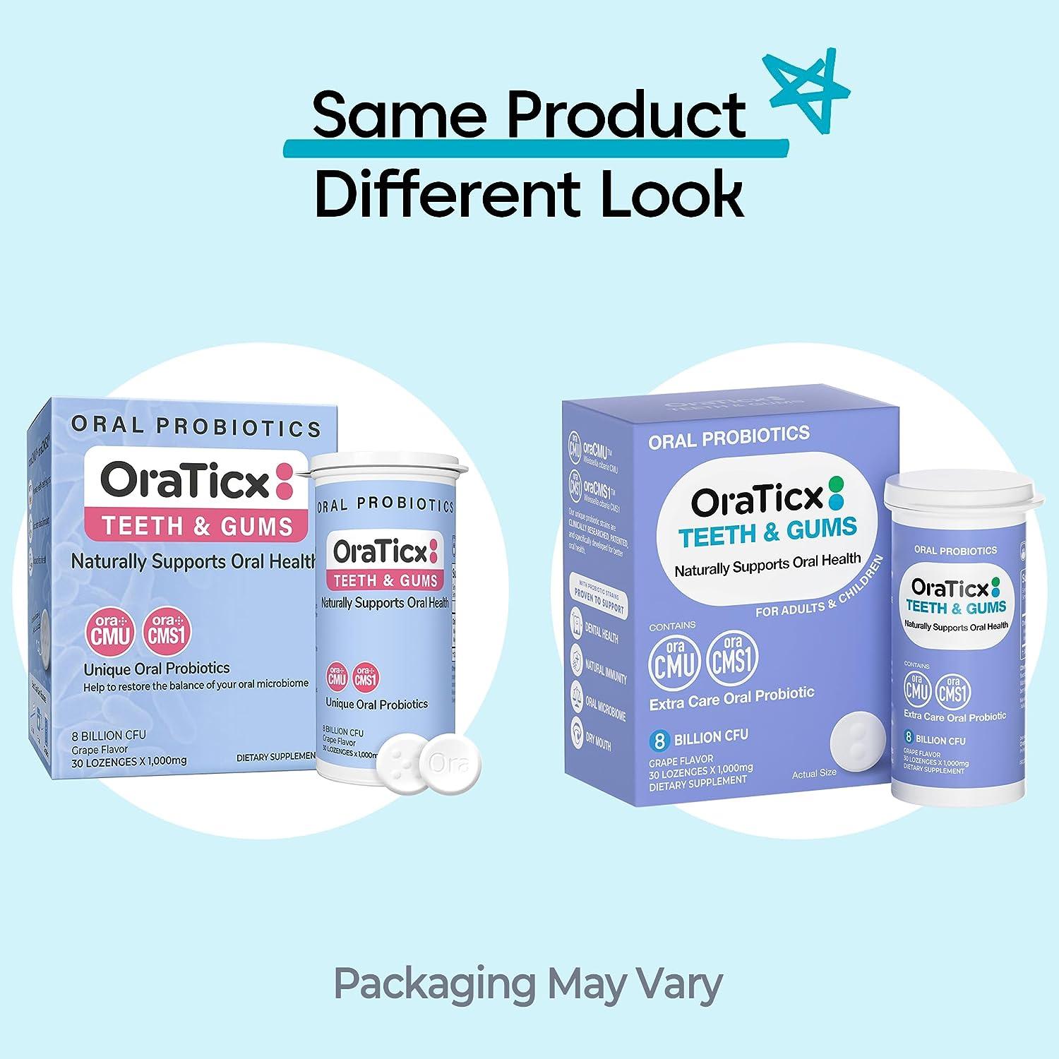 OraTicx Teeth & Gums Dental Probiotic - Oral Probiotics