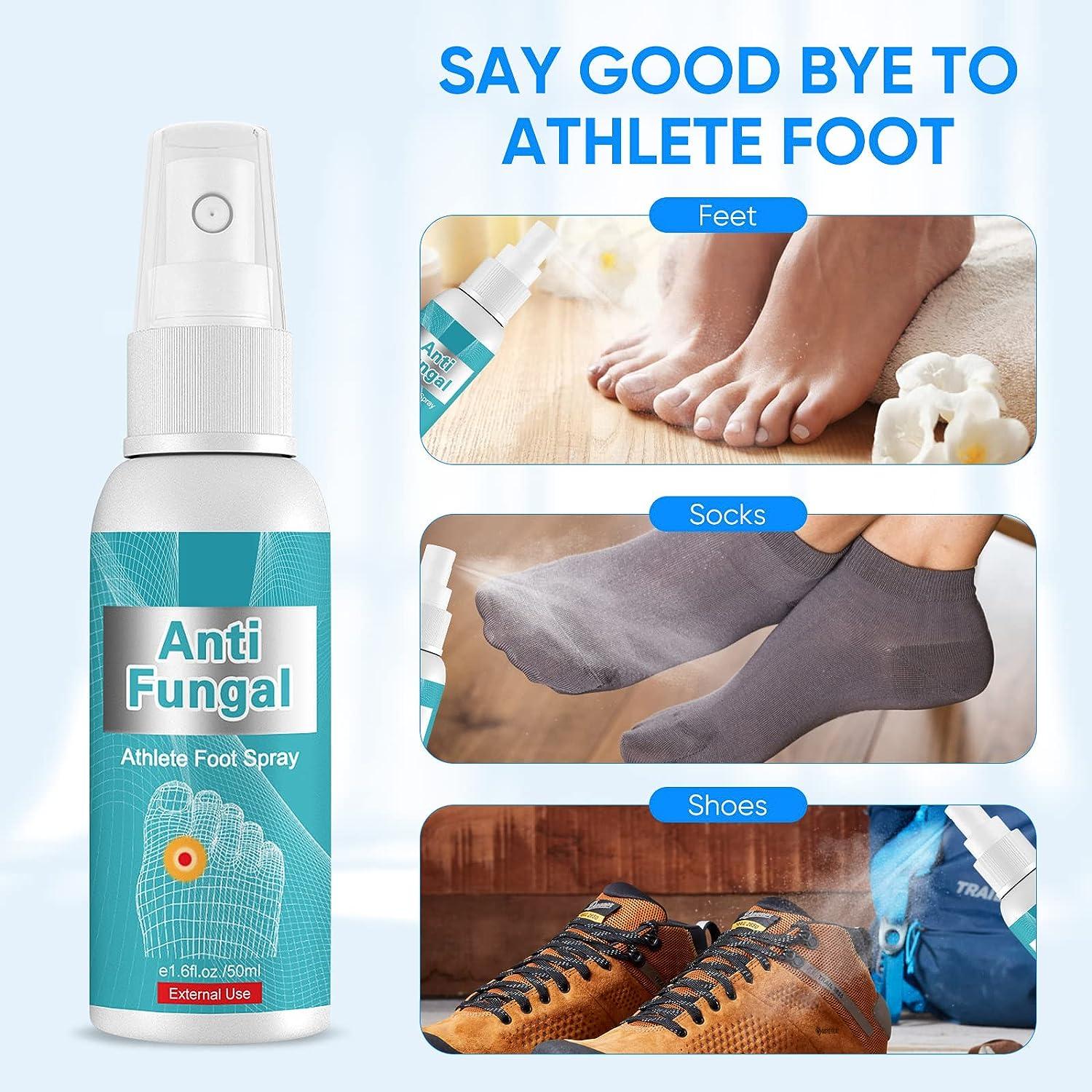 Antifungal foot clearance spray for shoes