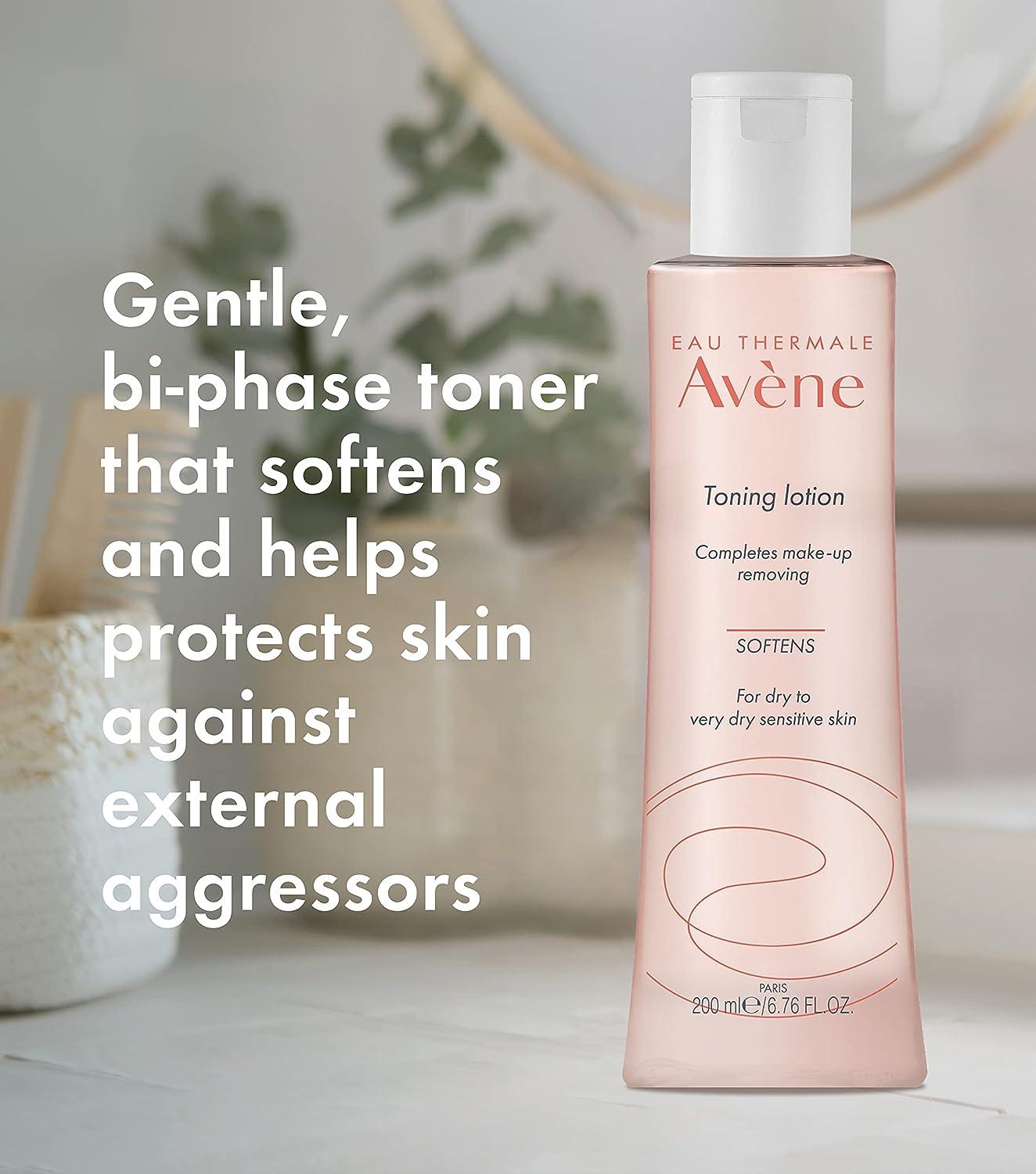 Eau Thermale Avene Gentle Toning Lotion 6.7 oz - Alcohol-Free Bi