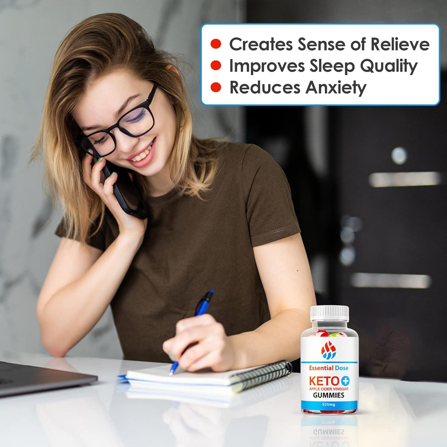 Accelerate Ketosis with Essential Dose Keto+ Apple Cider Vinegar