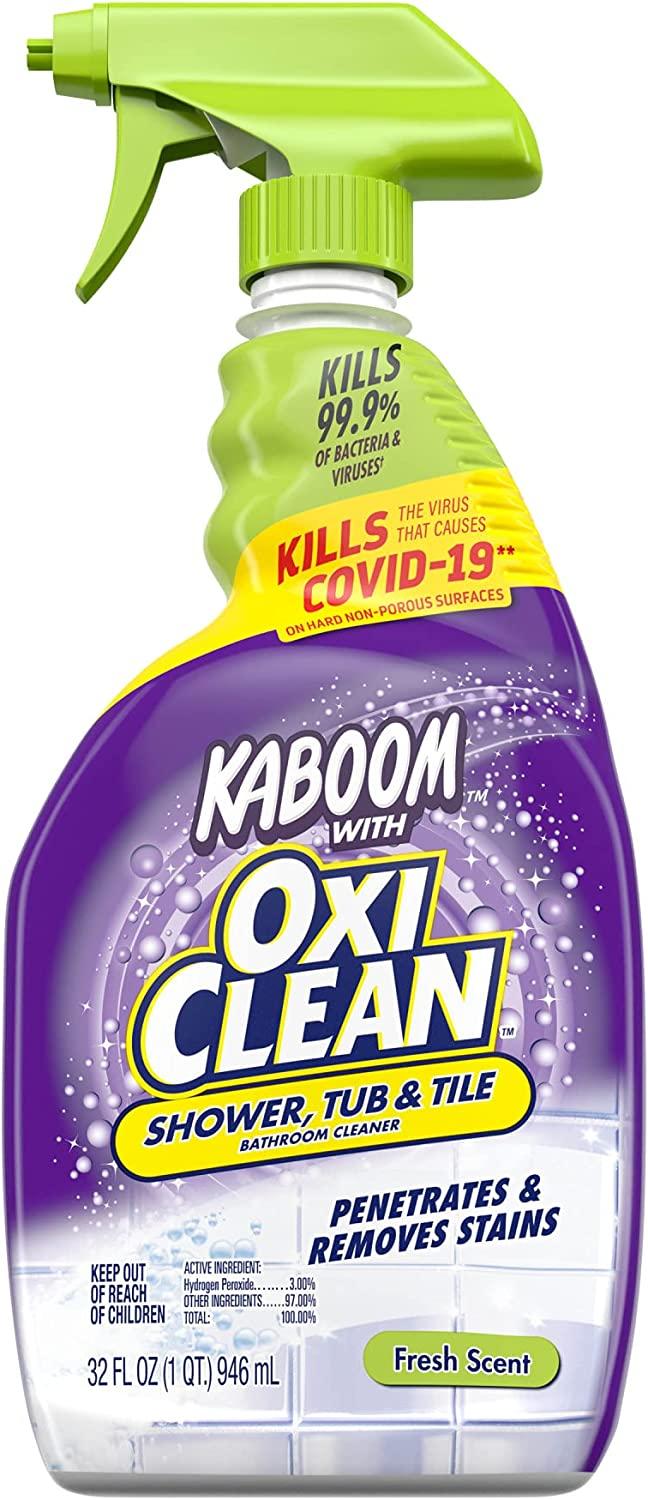 Kaboom store shower cleaner