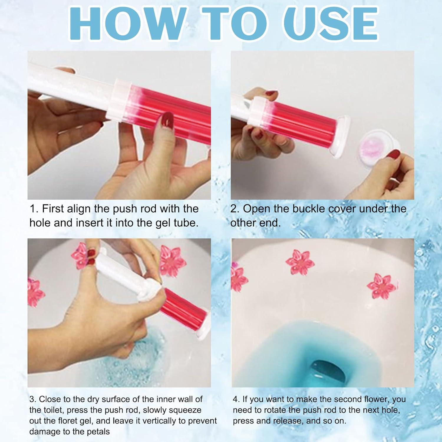 Gel Deodorite,Gel Deodorite Toilet,Toilet Stamp Gel Flower,Gel Toilet Bowl Cleaner Stamp,Toilet Bowl Stamp Gel (Ocean