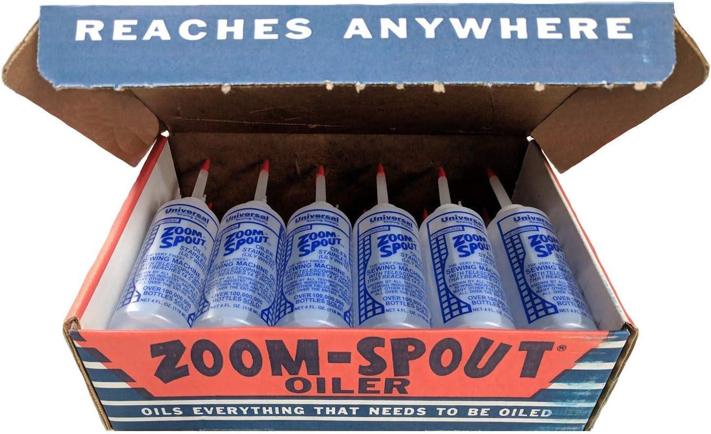 12 Bottles of Universal Sewing Machine Lily White Oil - Stainless Zoom  Spout Oiler for Textile Machinery and Parts | Buy Now with Express  International Delivery | GoSupps.com