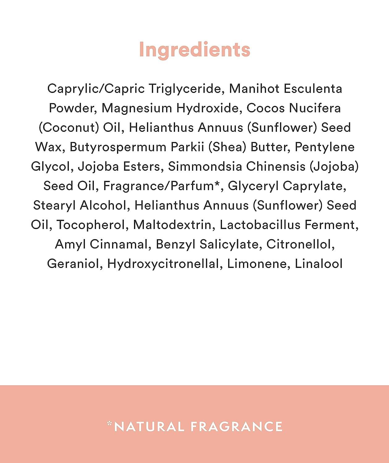 HATCH Clean Deodorant Pregnancy Safe Baking Soda & Aluminum Free