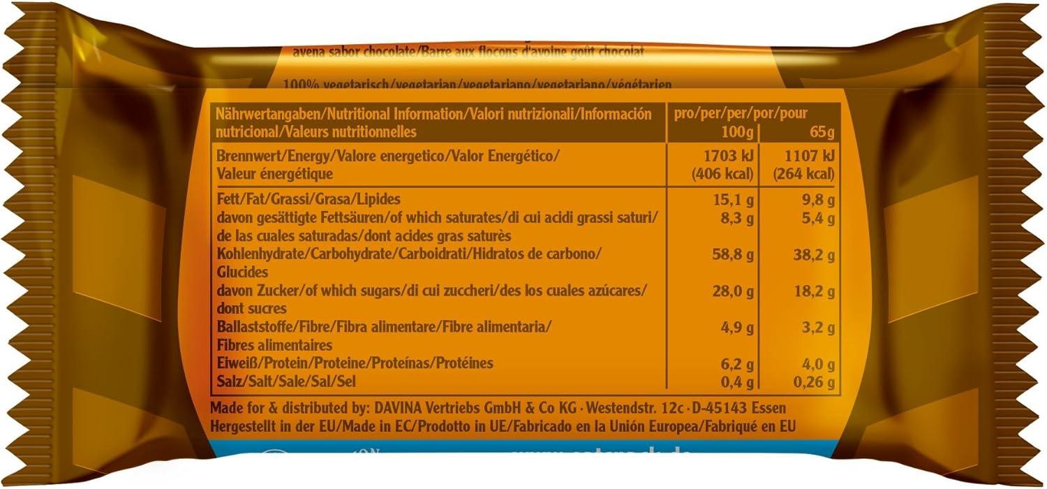 Davina Energy Oatsnack Riegel - Handcrafted Chocolate - View #12