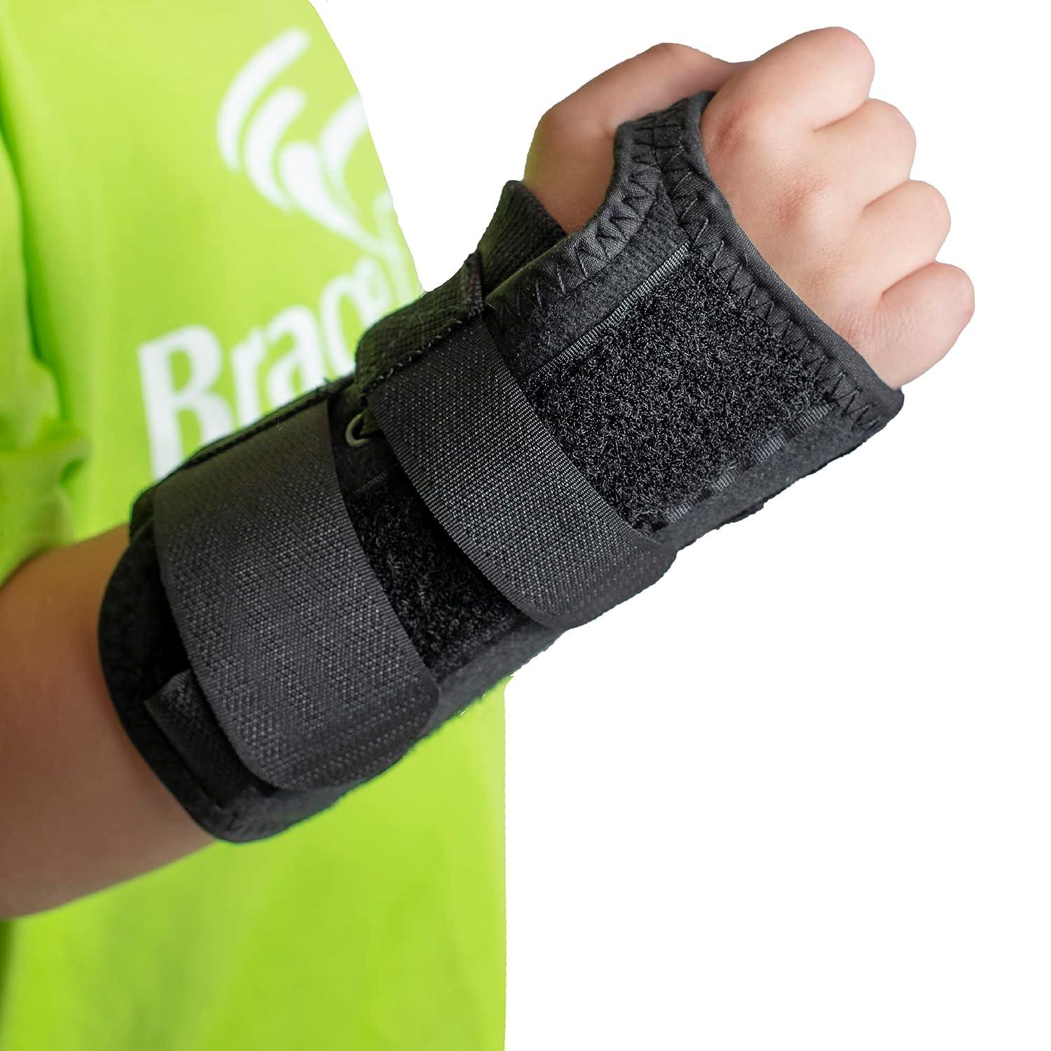 Brace Direct Kid s Lace-Up Wrist Brace for Wrist Immobilization Sprains