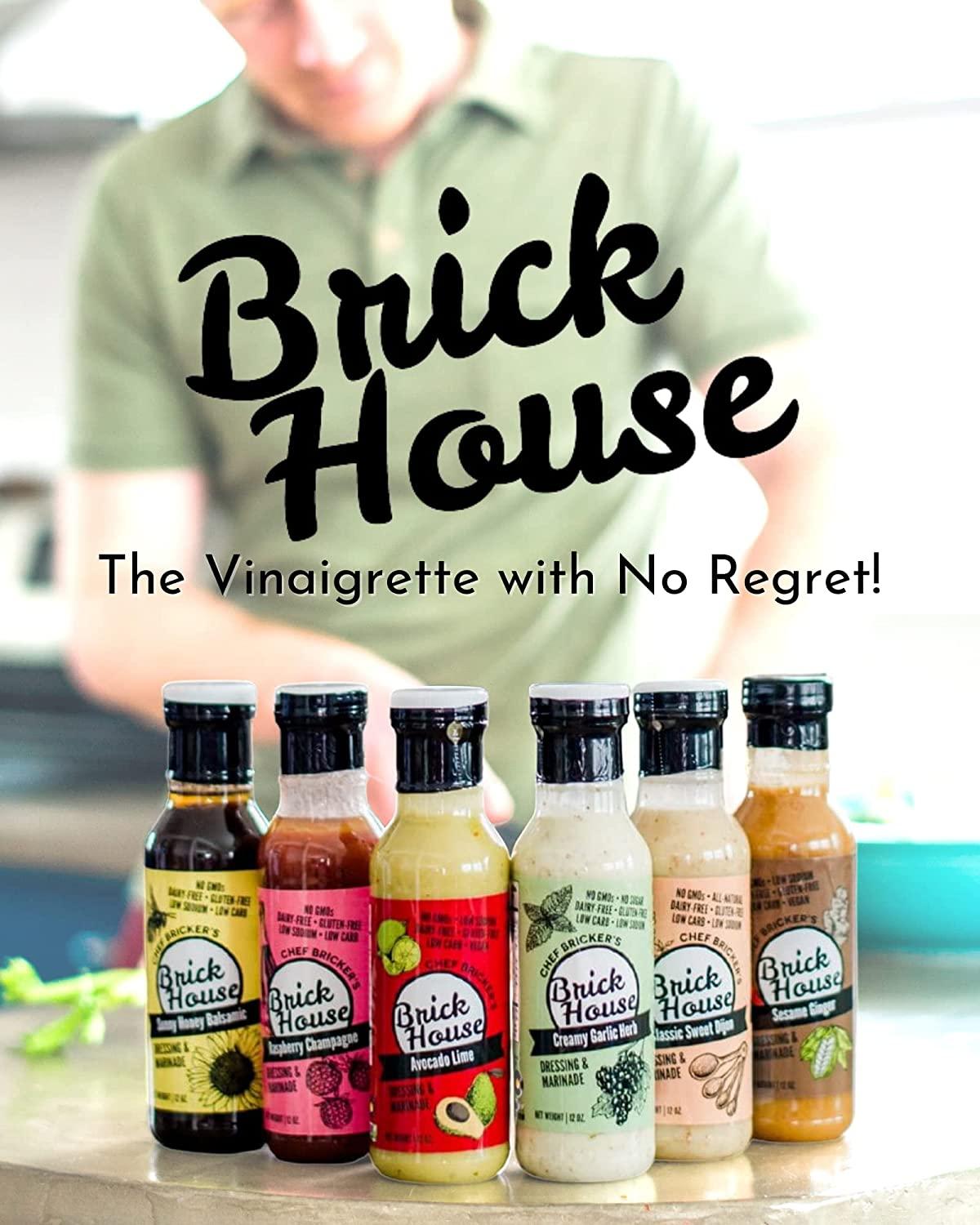 Brick House Vinaigrettes Classic Sweet Herb Vinaigrette Salad Dressing
