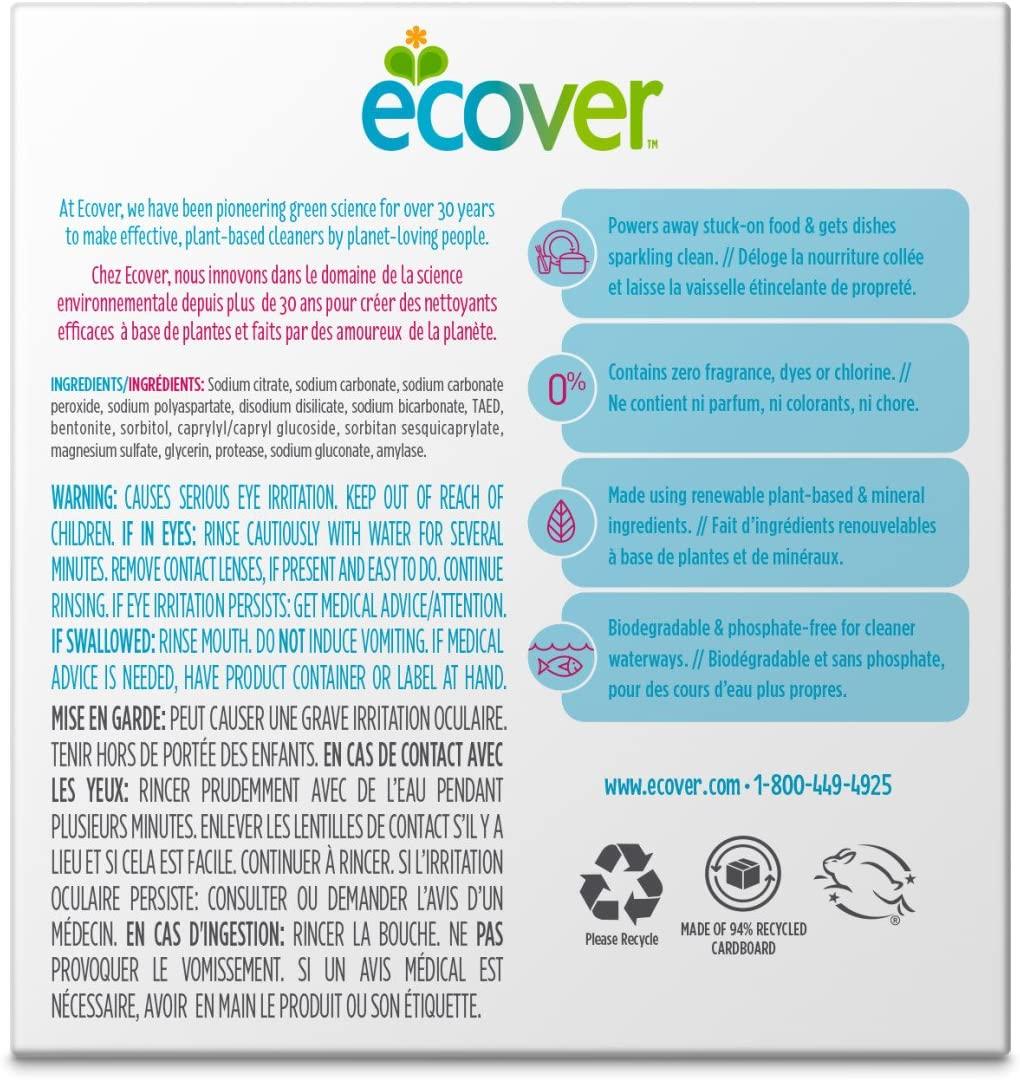 Ecover Automatic Dishwashing Tablets Zero, 25 Count, 17.6 Ounce