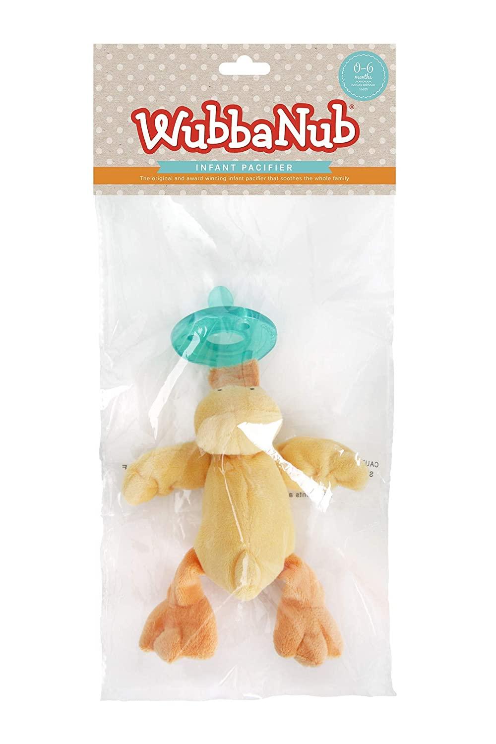 WubbaNub Infant Pacifier Baby Yellow Duck