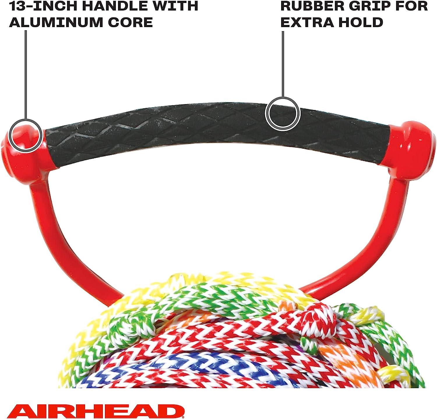 Airhead Water Ski Rope with Radius Handle, 8 Section for Water Skis