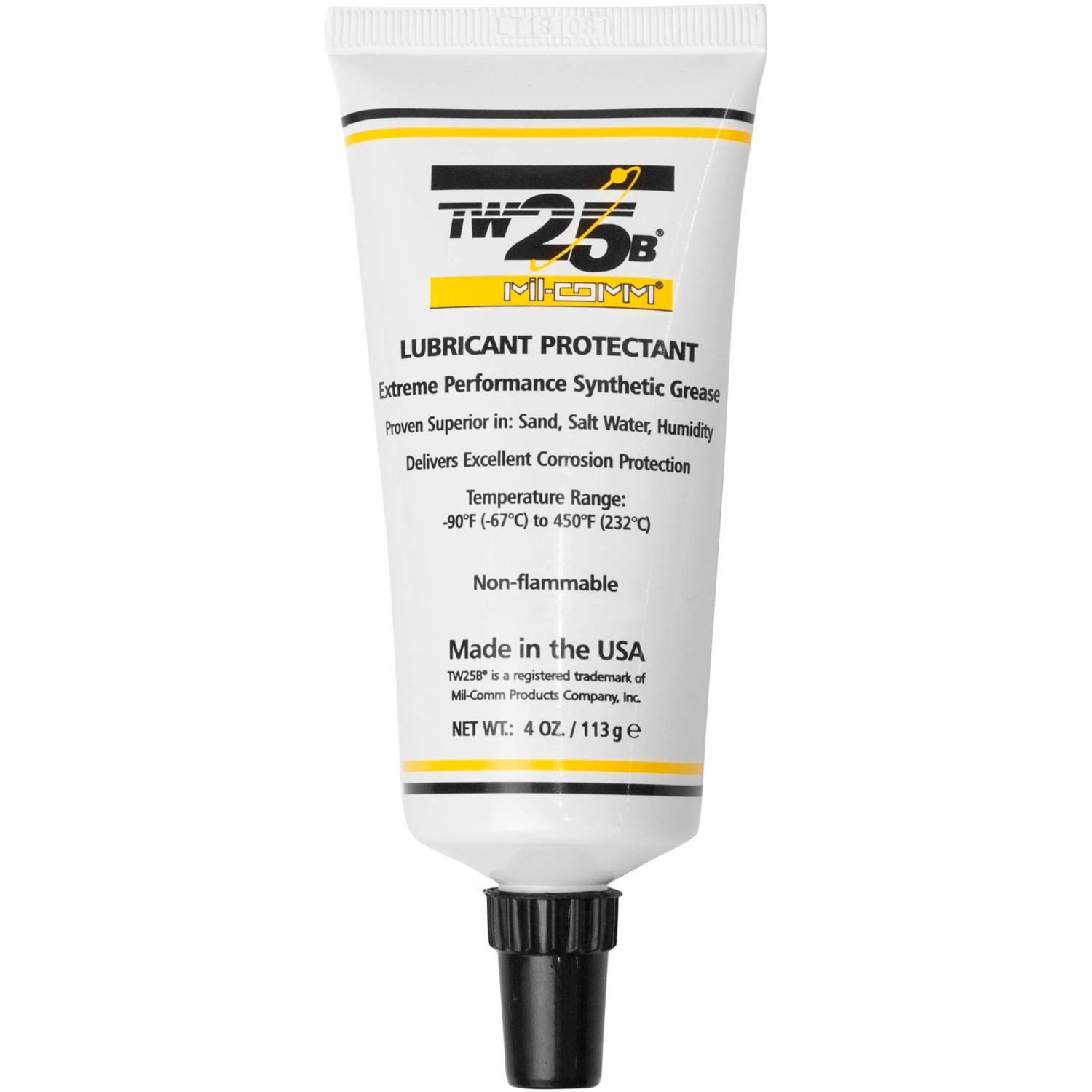 TW25B Premium Firearm Grease 4oz Tube Synthetic Gun Lubricant