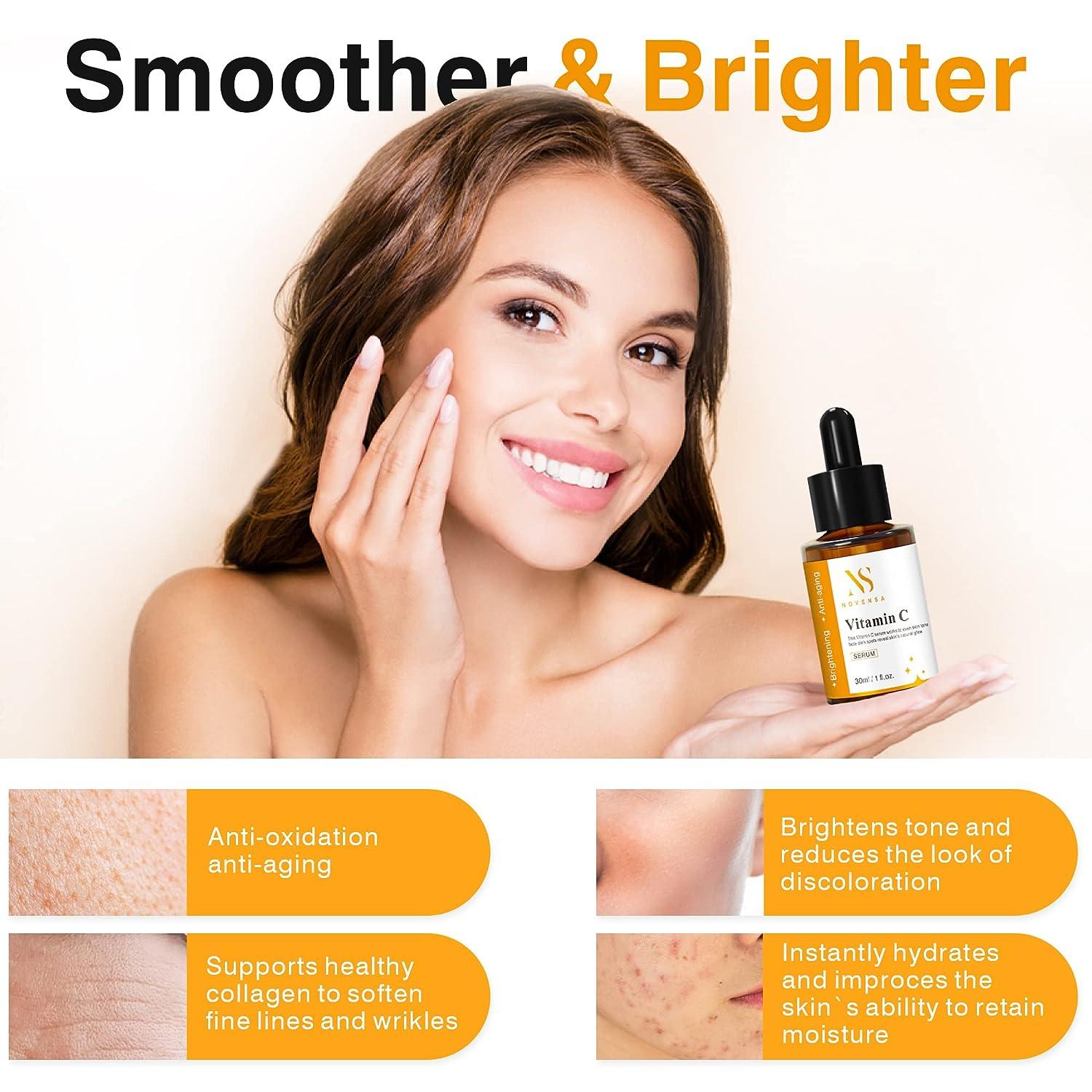 15 Pure Vitamin C Serum with Hyaluronic Acid AntiAging & Dark Spot