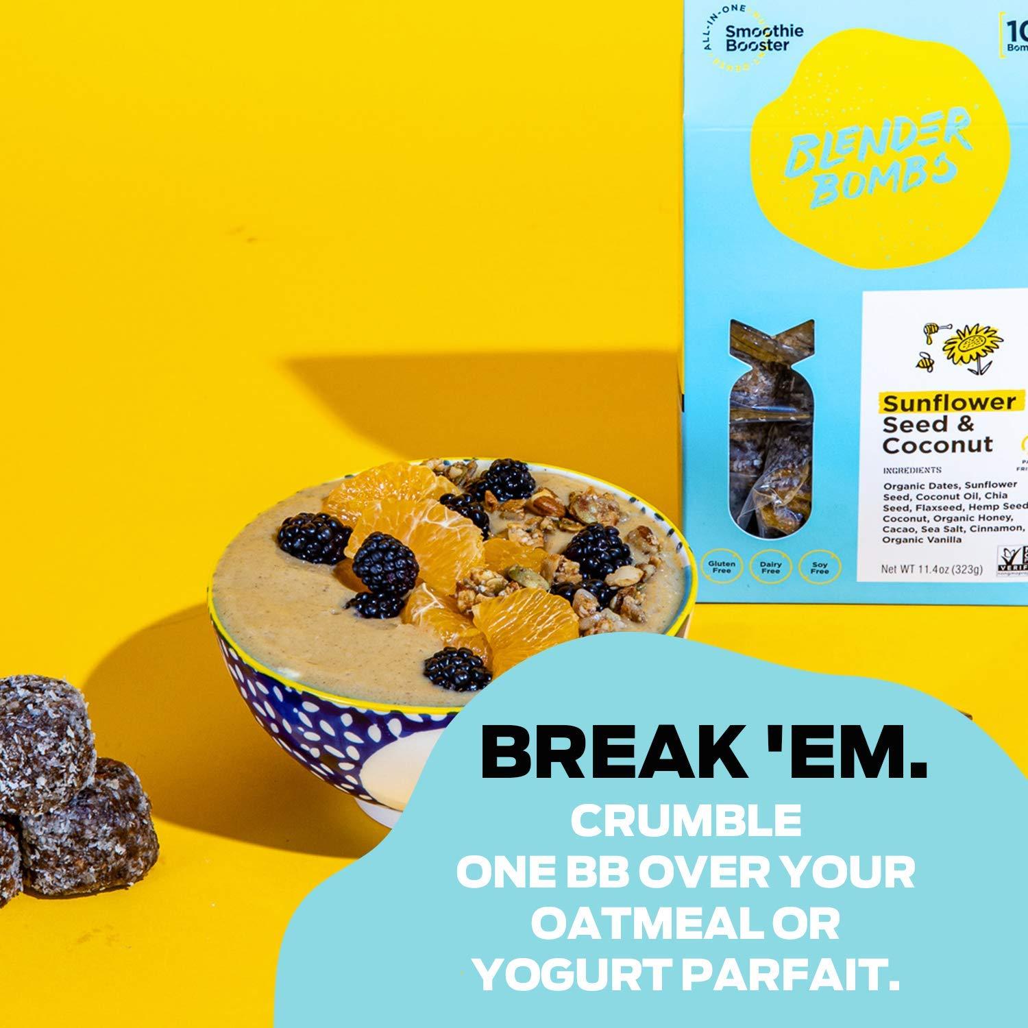 Blender Bombs Smoothie Booster Sunflower Seed & Coconut