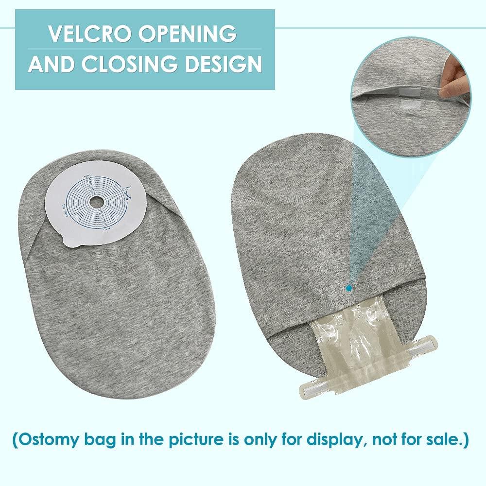 Ostomy Bag Cover Colostomy Pouch Covers Women with Round Opening Ileostomy Stomy Care Protector