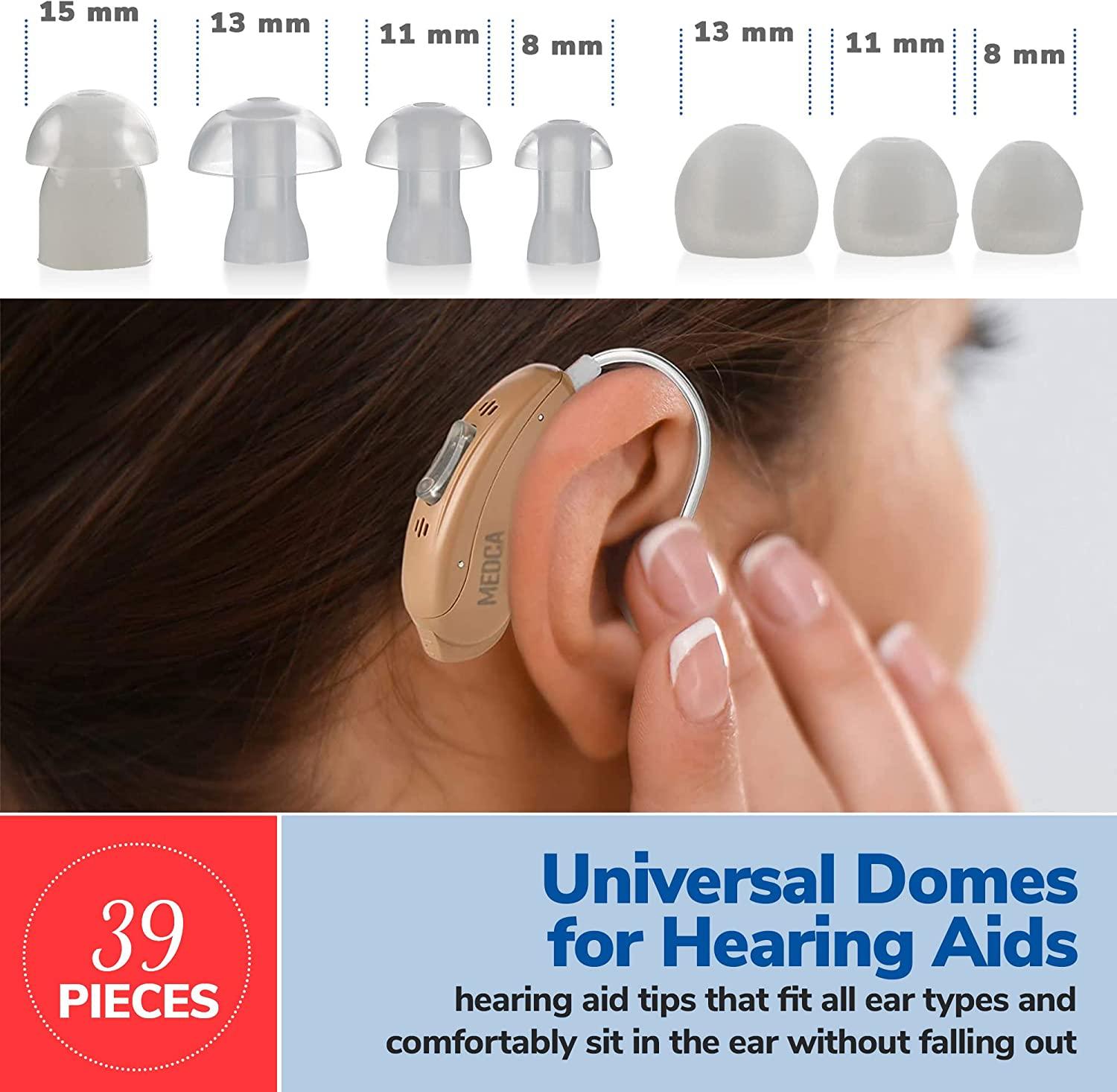 Hearing Aid Domes - Universal Earbud Replacements for BTE Sound ...