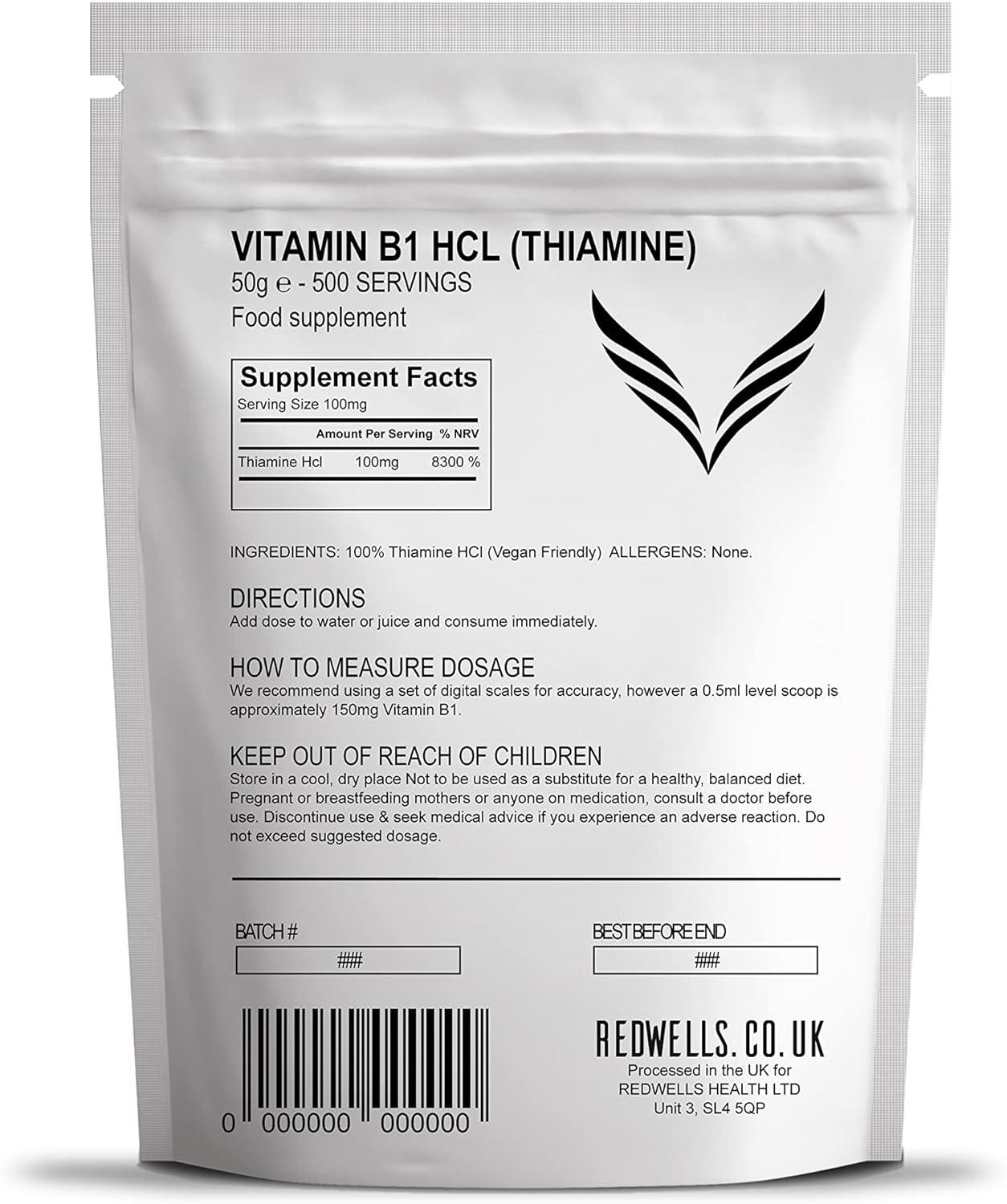 Vitamin B1 Thiamine HCl 250mg - 90 Vegan Capsules - G&G Vitamins USA - View #9