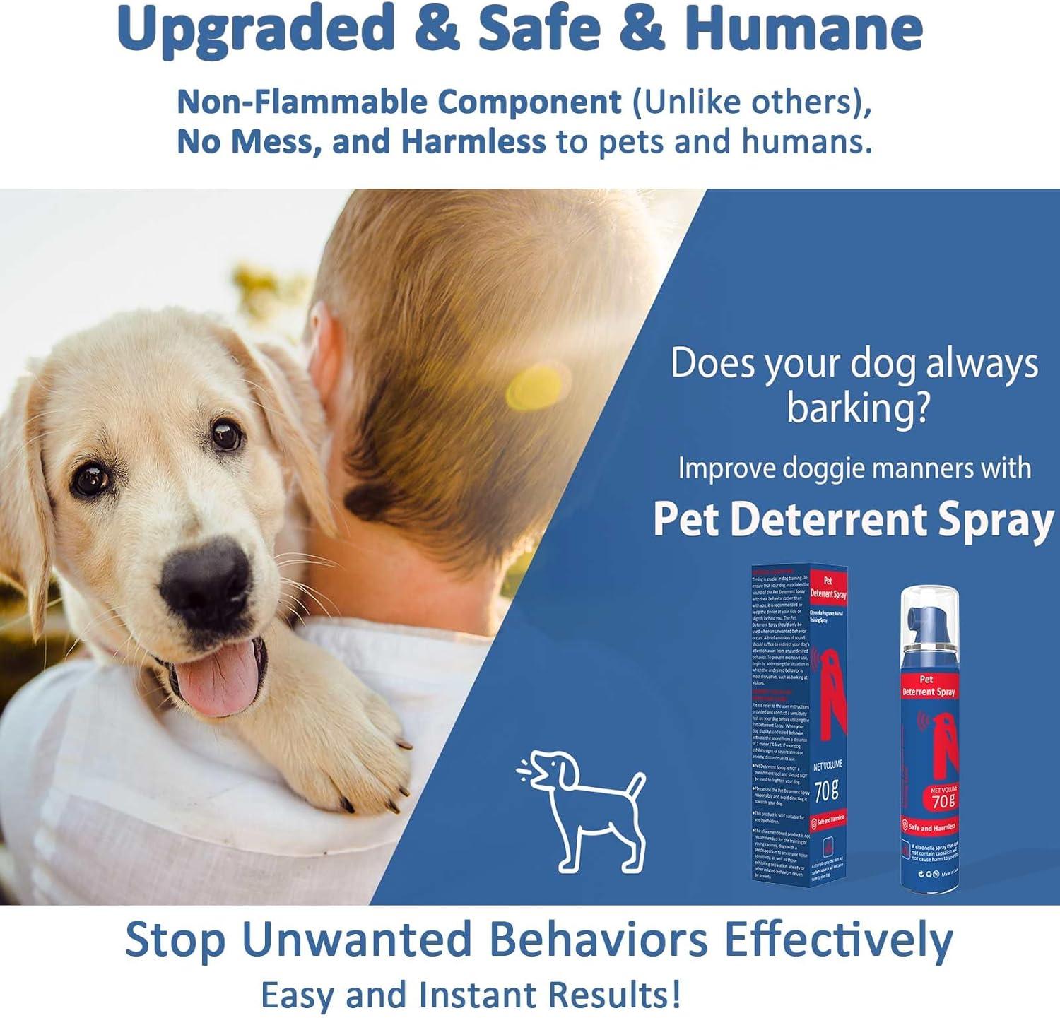 Dog Corrector Spray for Dogs 70ml Pet Deterrent Spray Dog Trainer