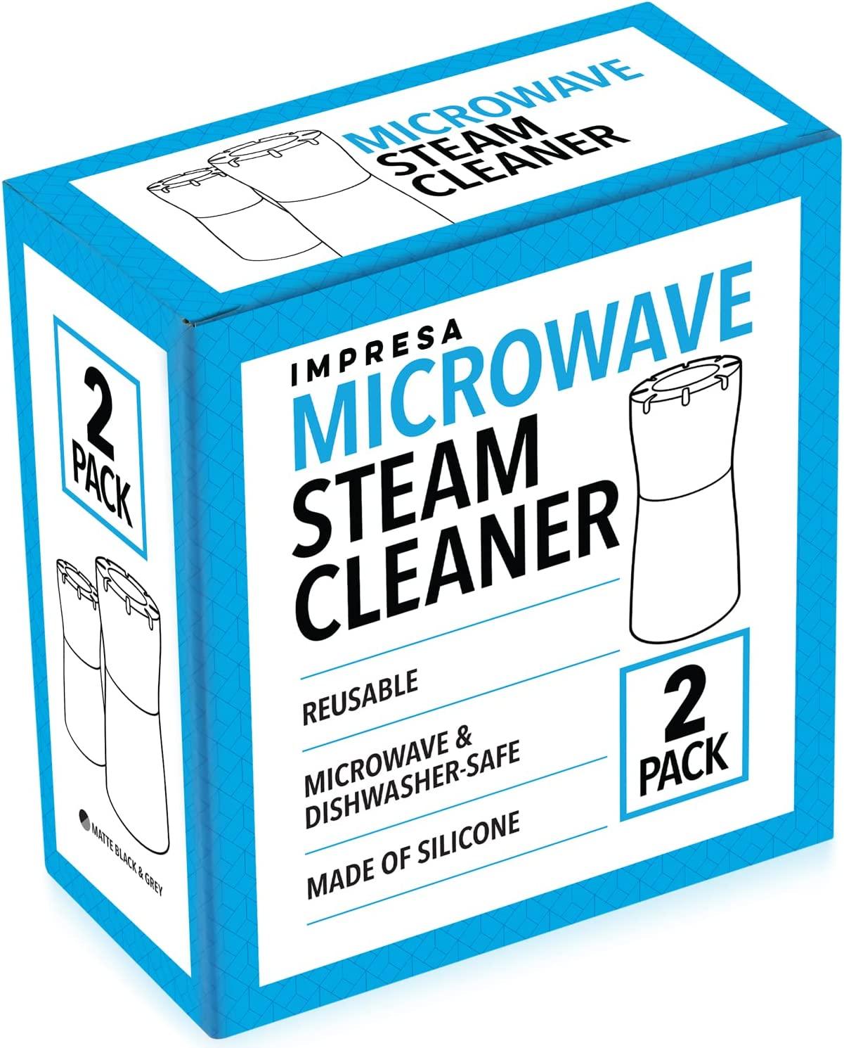 2 Pack Microwave Steam Cleaner for Quick and Effortless Cleaning
