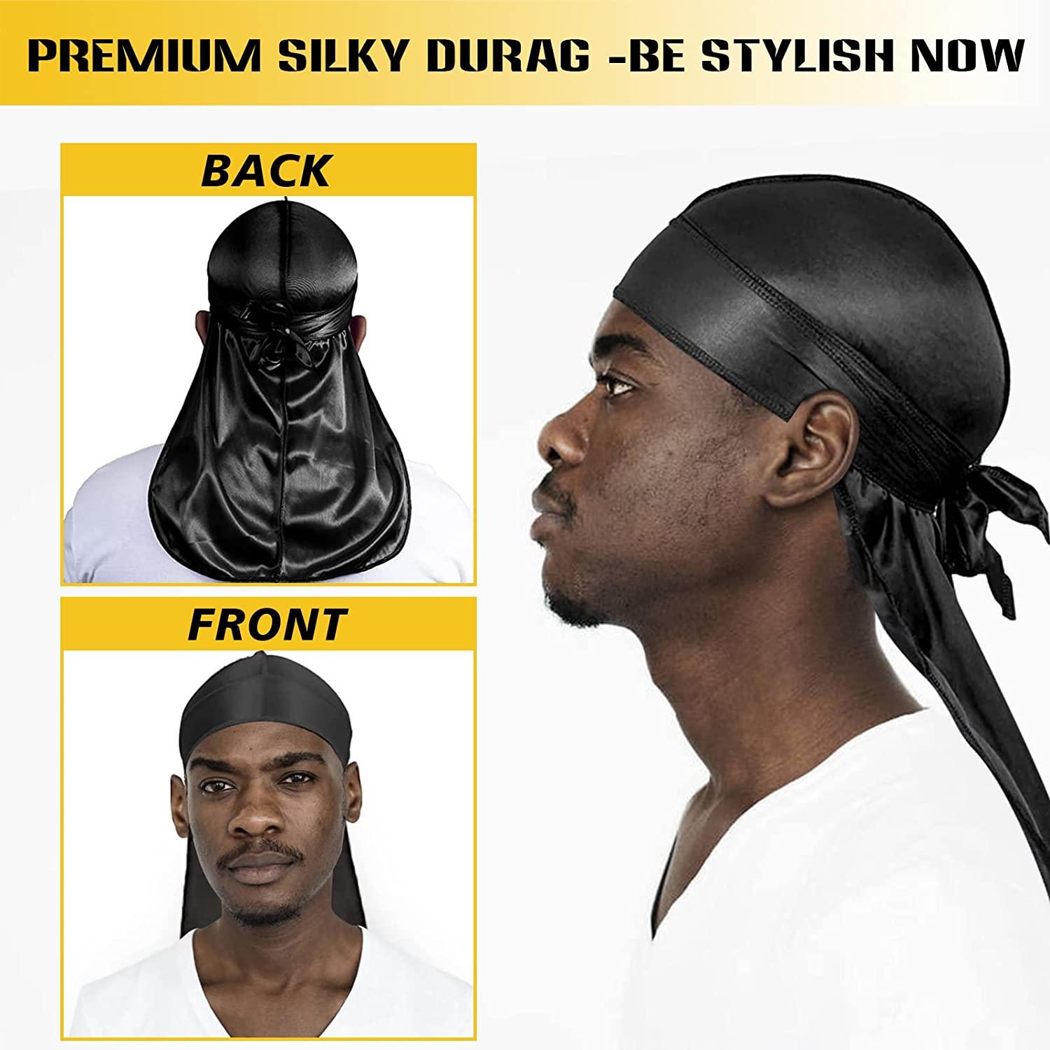 Natural Wave Pomade for Men Strong Hold, Easy Wash 360 Wave Training