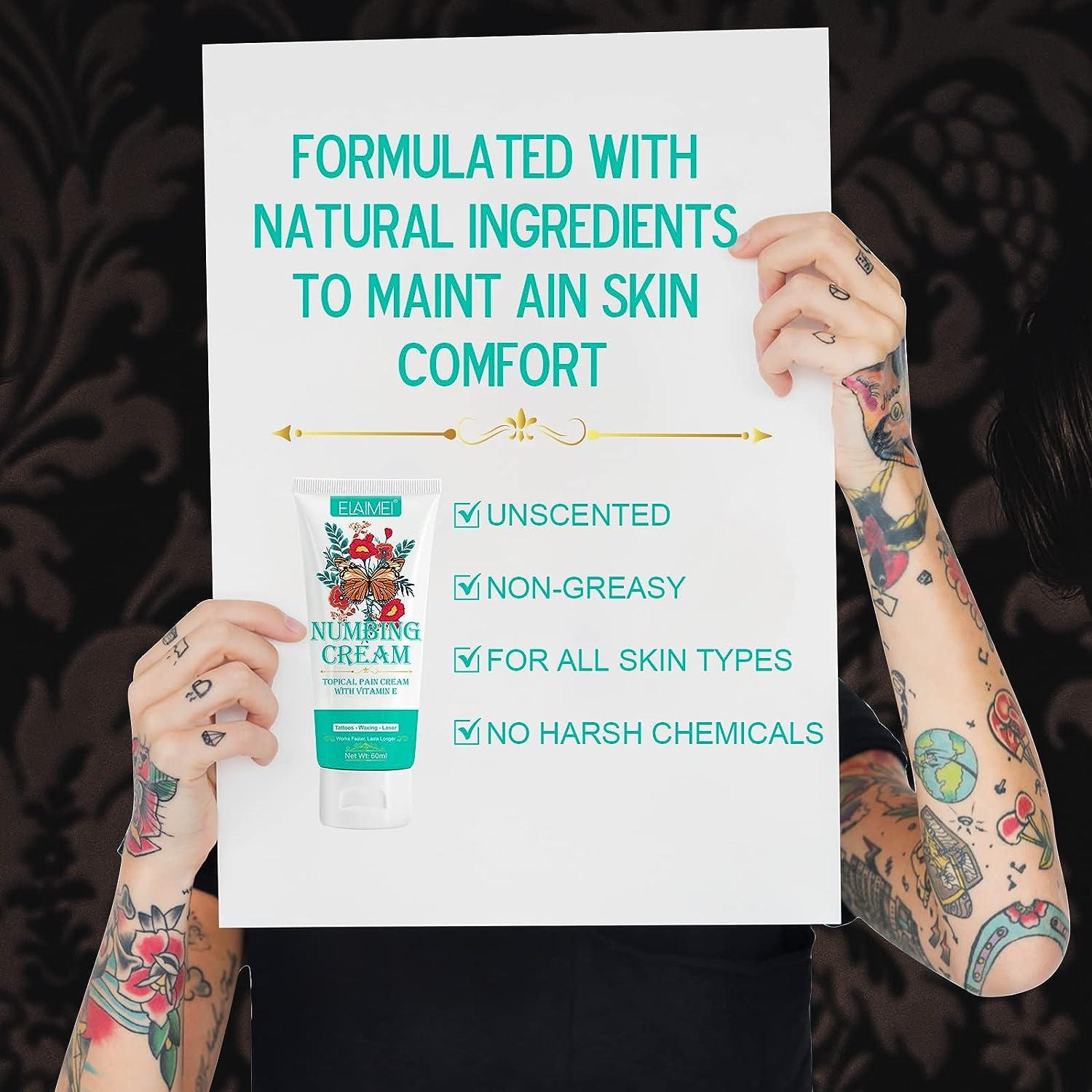 Tattoo Numbing Cream (2.12Oz) 68 Hours Maximum Strength Painless