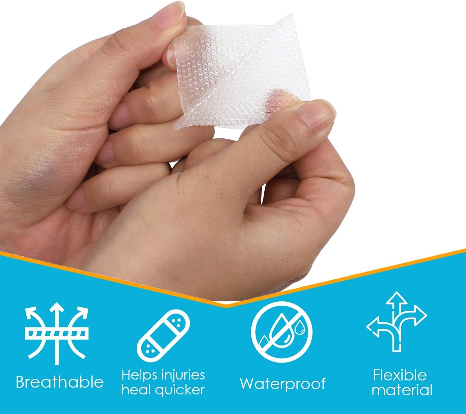 Houseables Silicone Scar Sheets Treatment Tape 1.57 x 59 with 2