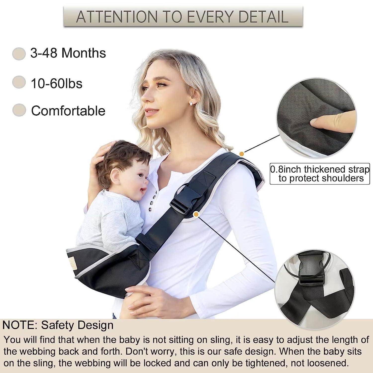 Wildride Toddler Carrier 2024 New Adjustable Baby Sling Carrier Newborn | Seychelles