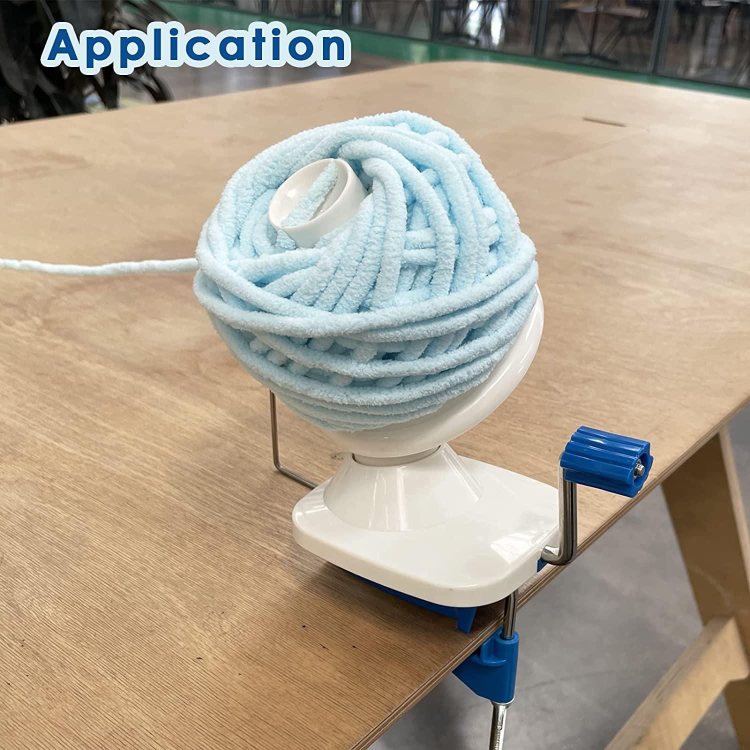 FLKQC Yarn Ball Winder HandOperated Yarn Ball Winder Swift Yarn Winder