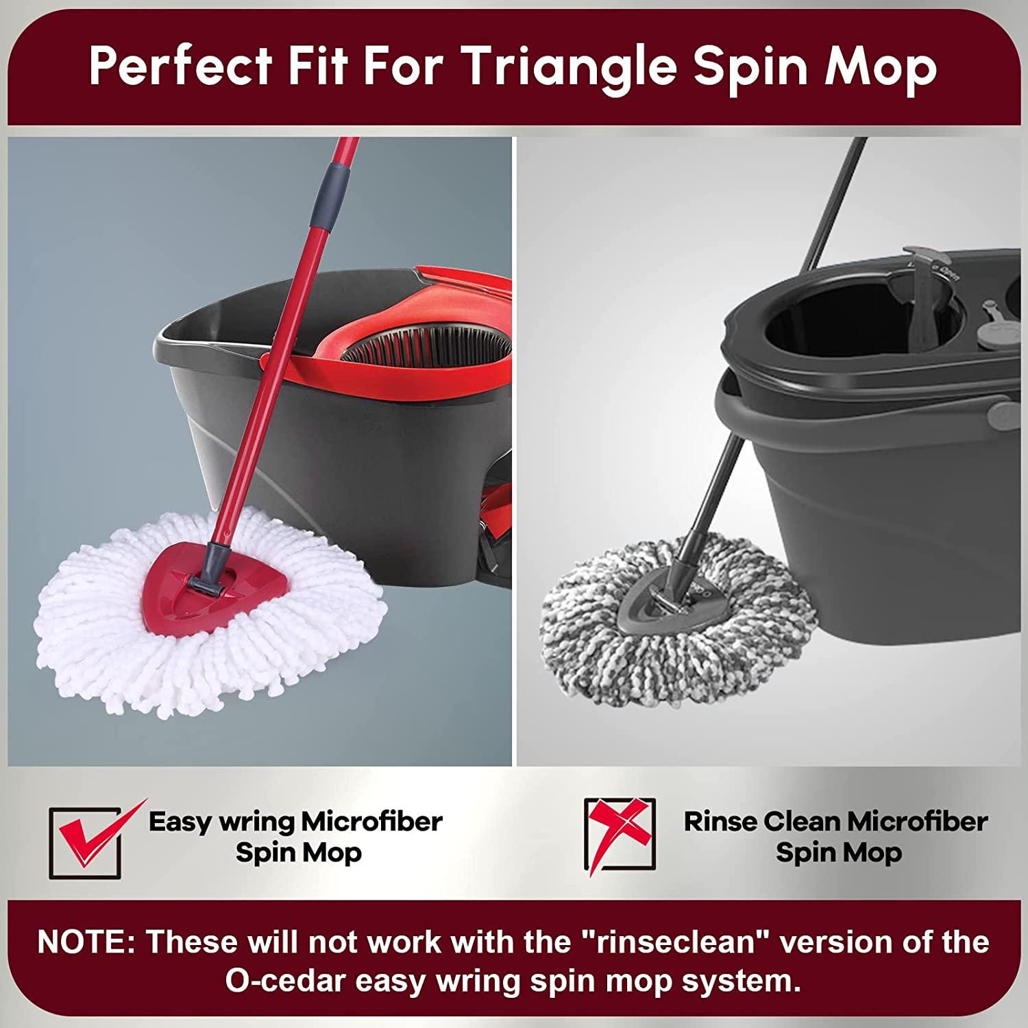 Spin Mop Replacement Base CRTHL Rotating Triangle Mop Head Cover