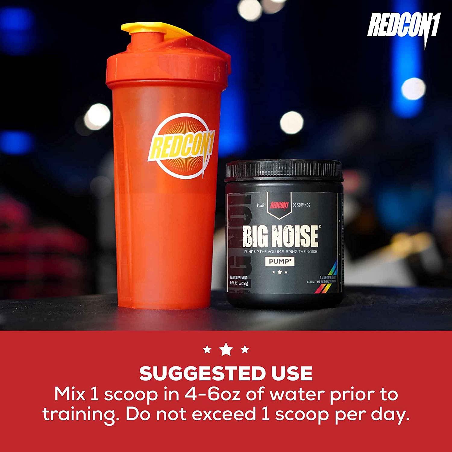 Redcon1 Big Noise Pump Formula (Unflavored) Non Stimulant Pre Workout